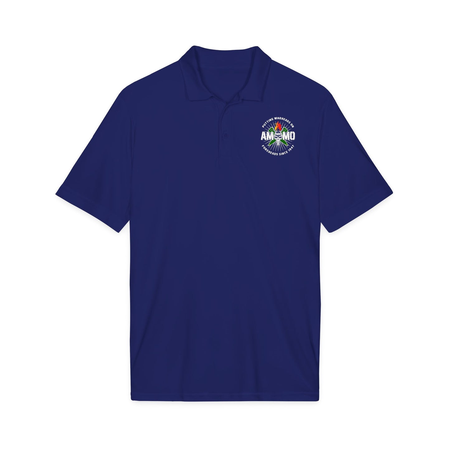 USAF AMMO Putting Warheads on Foreheads Since 1947 Sport-Tek® PosiCharge® Competitor™ Polo