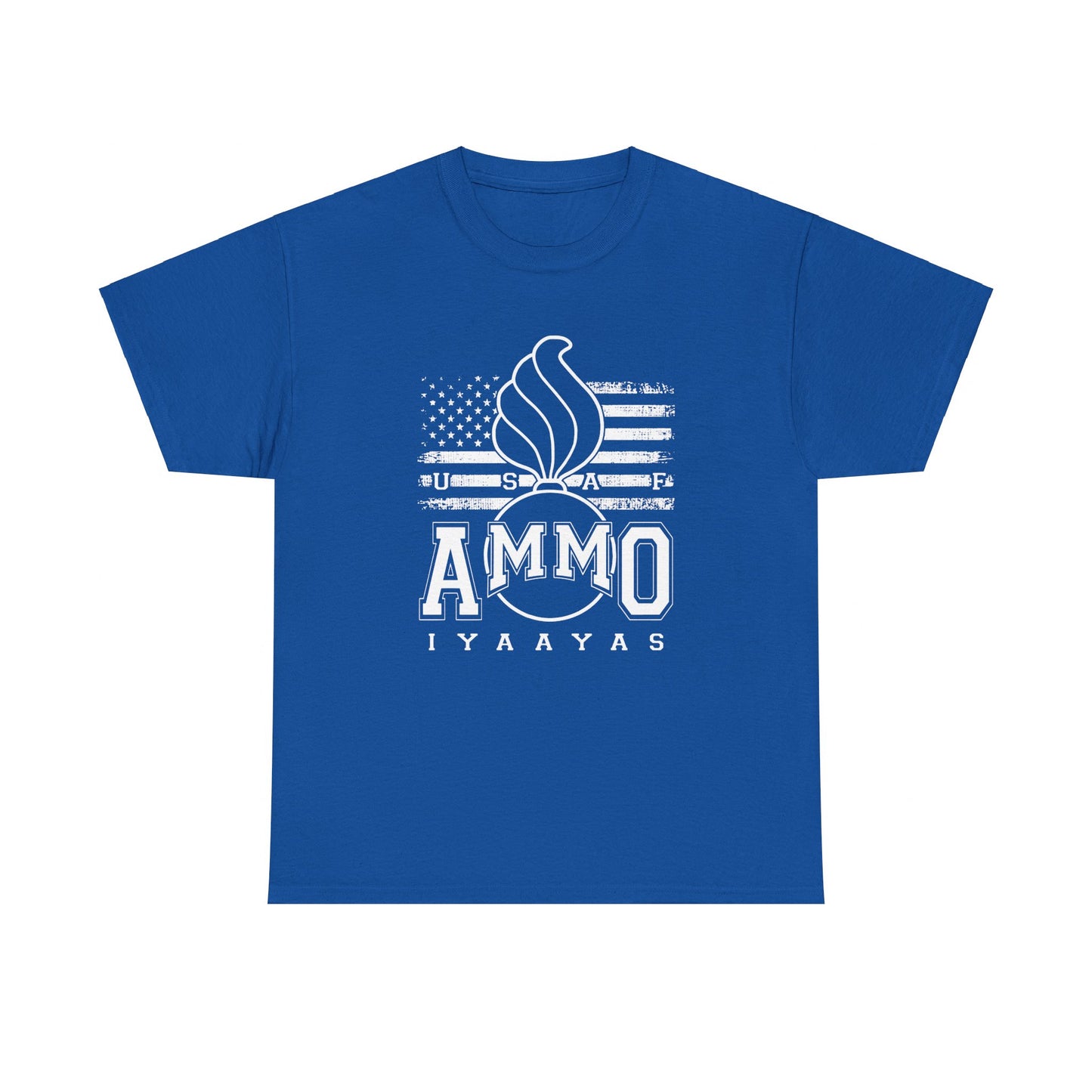 USAF AMMO Pisspot American Flag IYAAYAS Munitions Heritage Gift Unisex T-Shirt