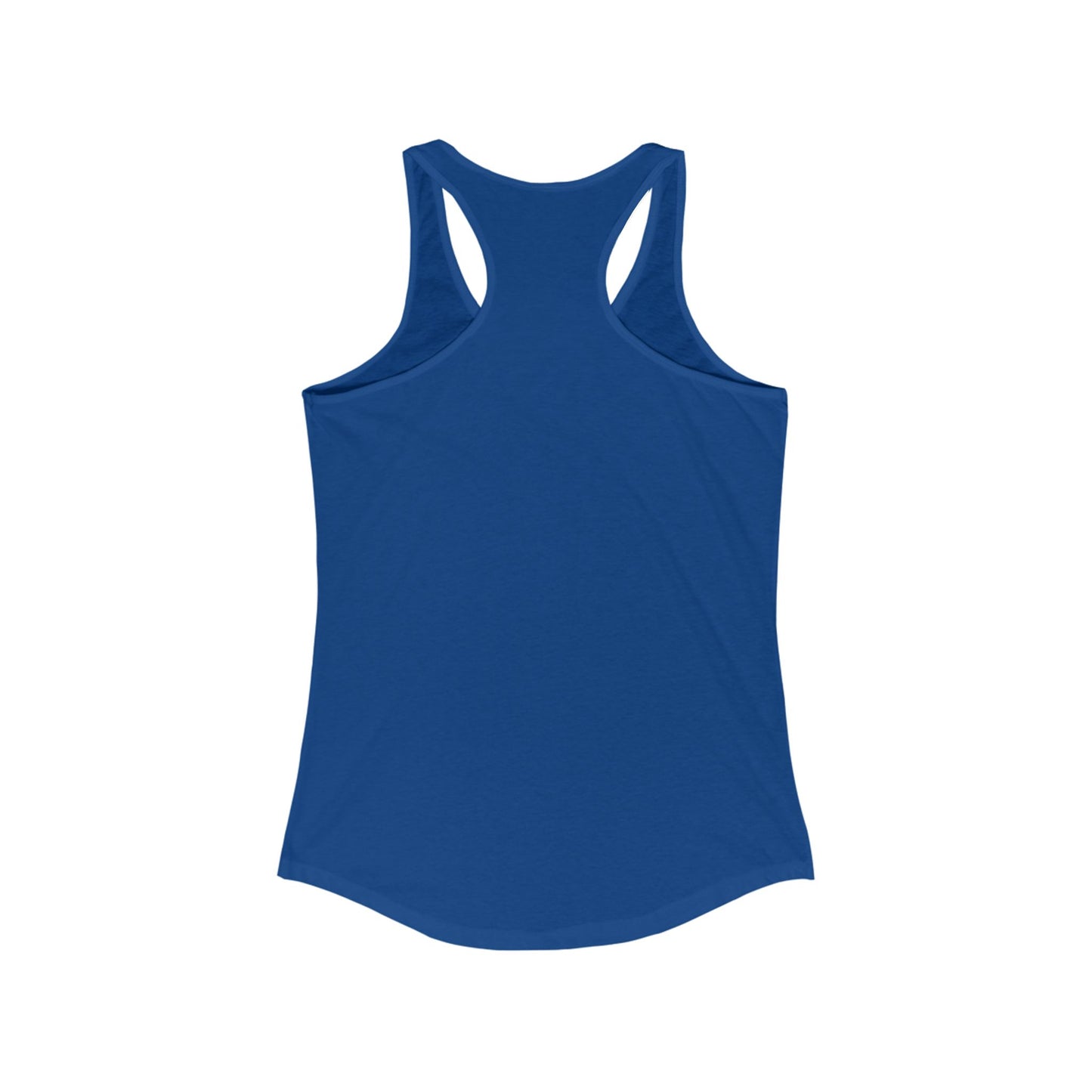 USAF AMMO Veteran Vertical Flag Womens Ideal Racerback Tank Top
