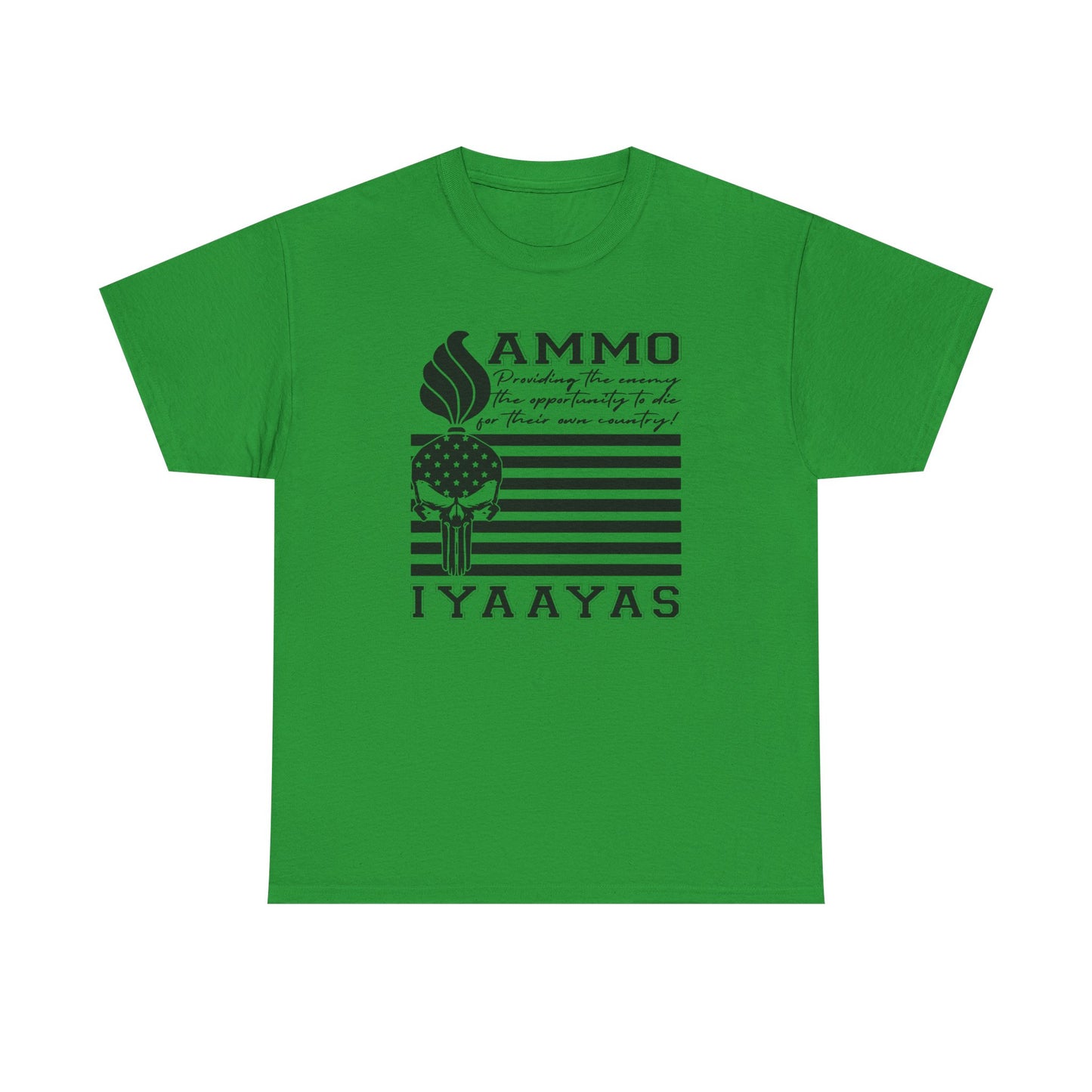 USAF AMMO Punisher Flag Motto IYAAYAS Munitions Heritage Unisex Gift T-Shirt