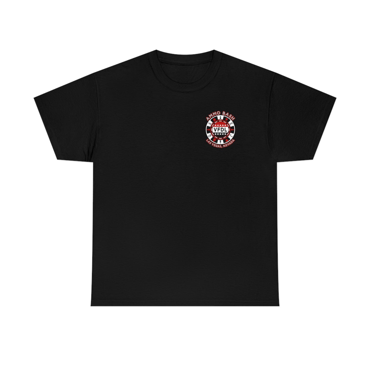 AMMO Bash 2023 Las Vegas Nevada Event Dark Color Mens Heavy Cotton Dark T-Shirts