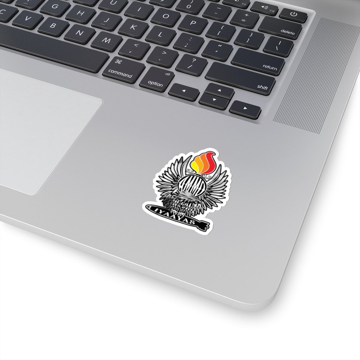 USAF AMMO IYAAYAS Eagle Claws MK-82 Pisspot Colored Flames Die Cut Indoor Stickers