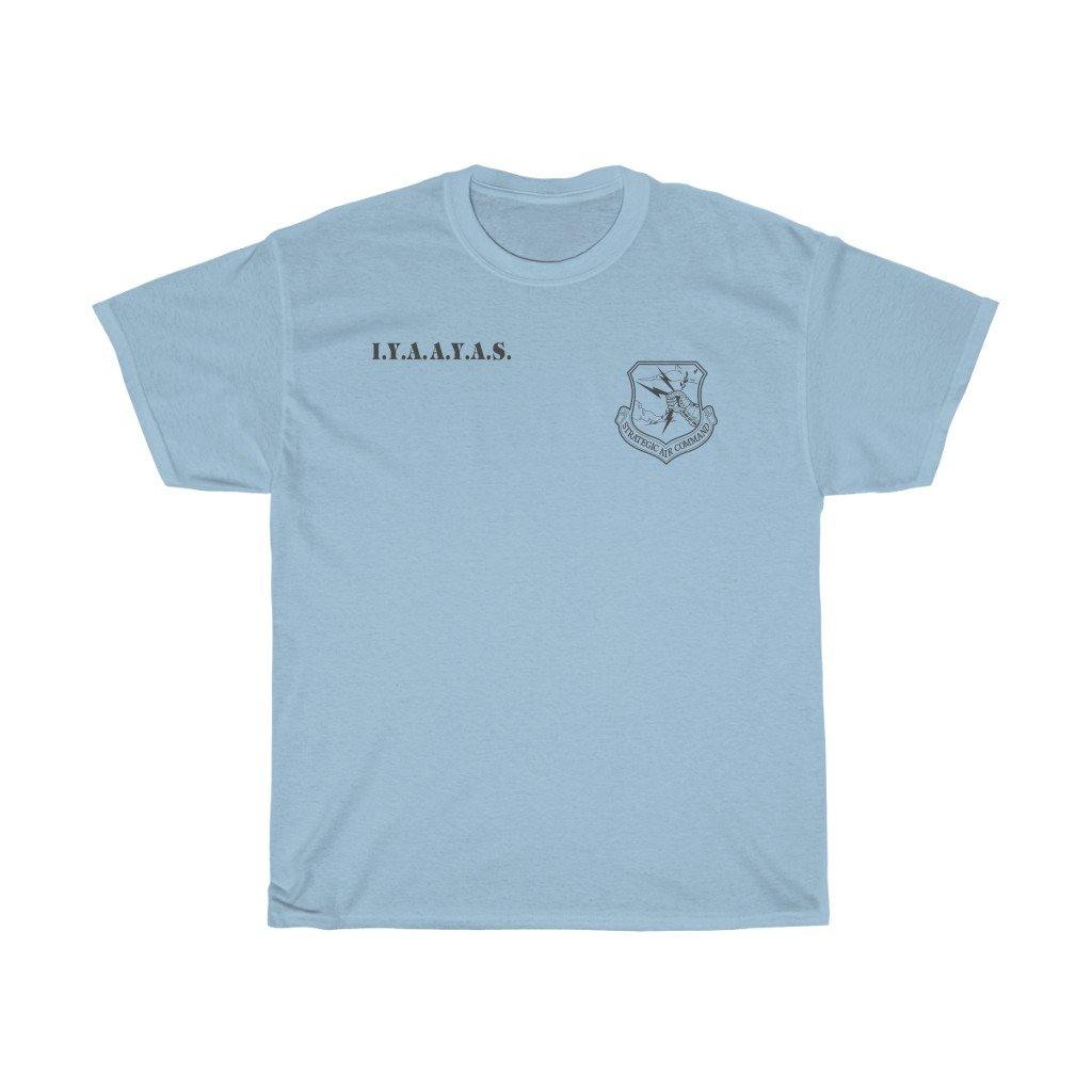 43 MMS AMMO Bomb Builder Carrying Bomb Walking With Shakey Wild Boar SAC Command Patch Front Black Logo Unisex Heavy Cotton T-Shirt - AMMO Pisspot IYAAYAS Gear