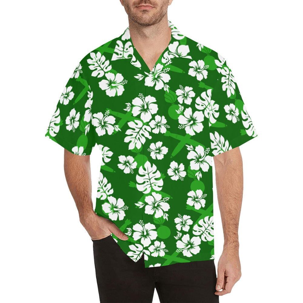 hawaiian shirt open