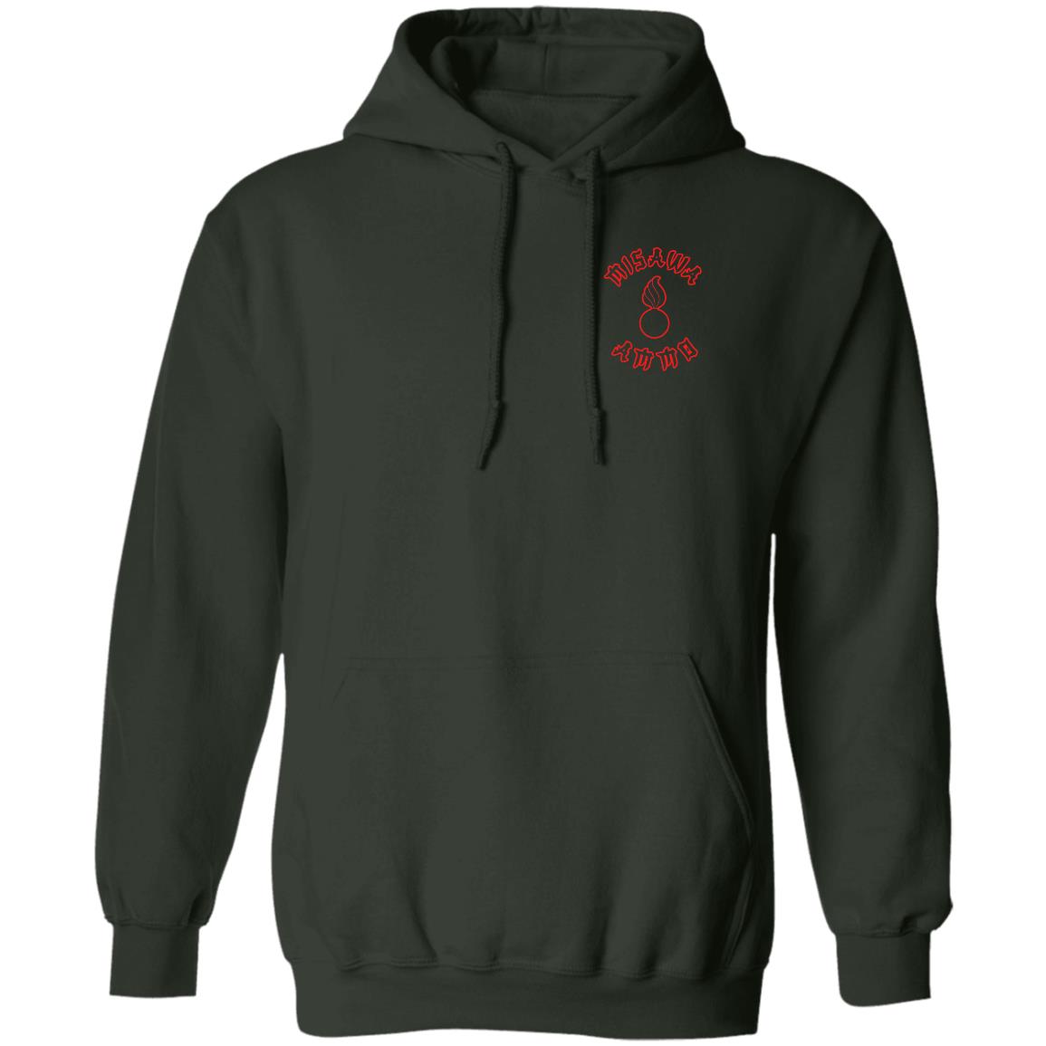Misawa AMMO Samurai Sword Pisspot Japanese Torii Gate Pullover Hoodie