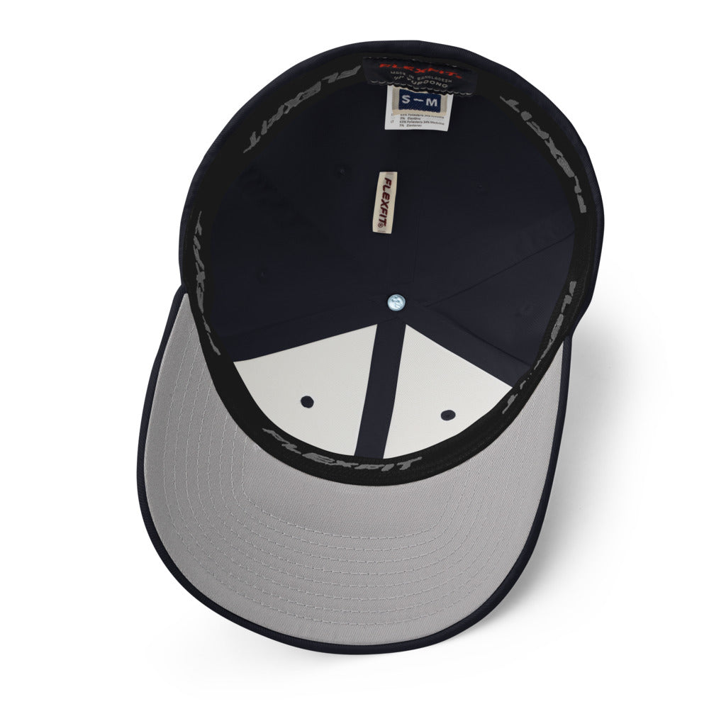 Gold Letter USAF AMMO Dark Color Structured Twill Cap