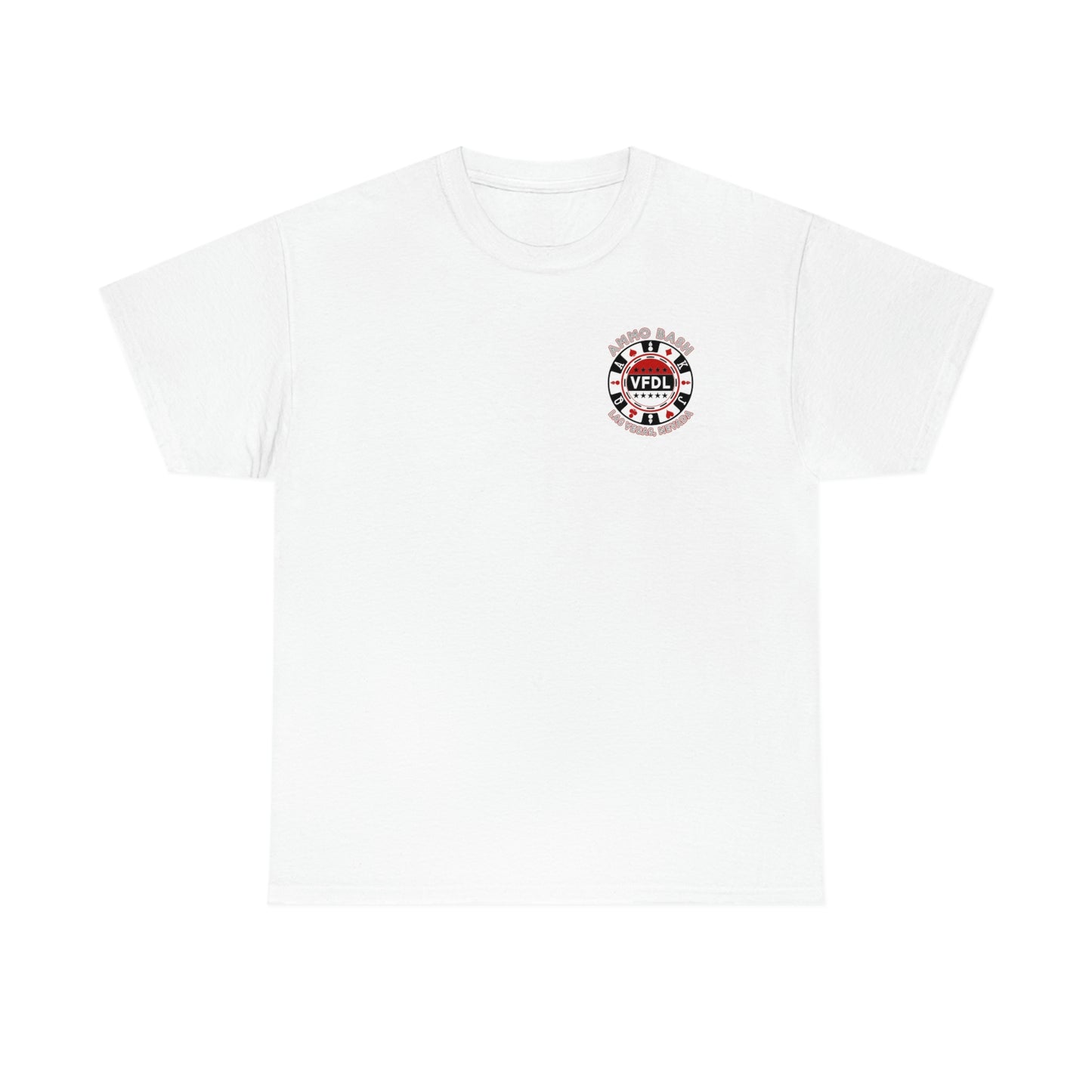 AMMO Bash 2023 Las Vegas Nevada Event Dark Color Mens Heavy Cotton Light T-Shirts