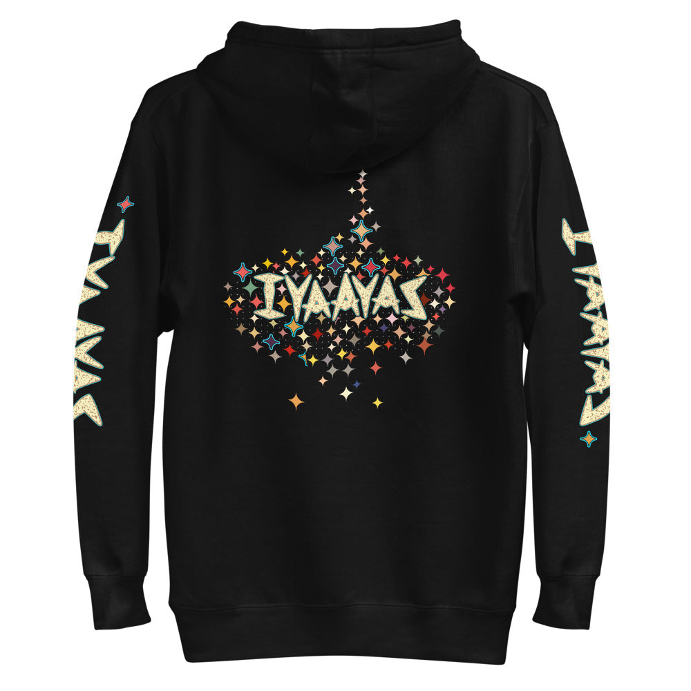 IYAAYAS Stardust Lights Casino Inspired Las Vegas AVA AMMO Unisex Premium Hoodie