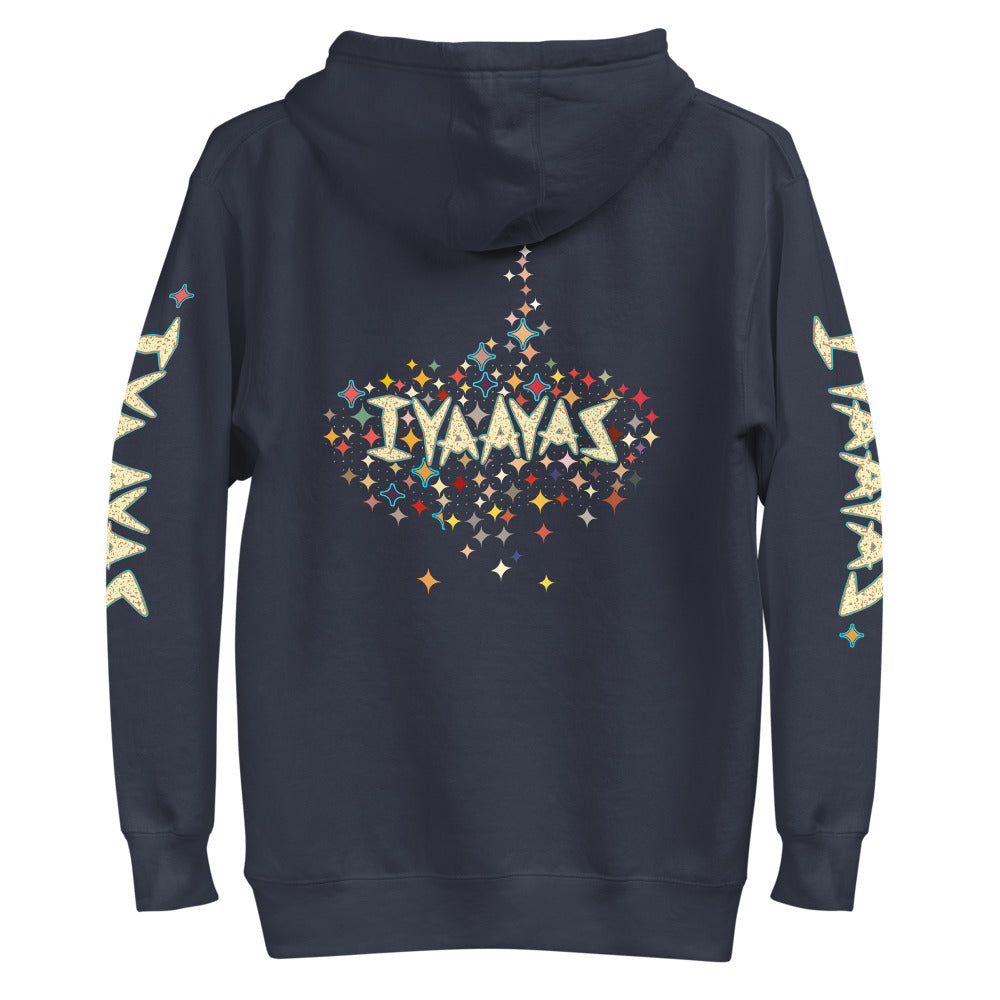 IYAAYAS Stardust Lights Casino Inspired Las Vegas AVA AMMO Unisex Premium Hoodie