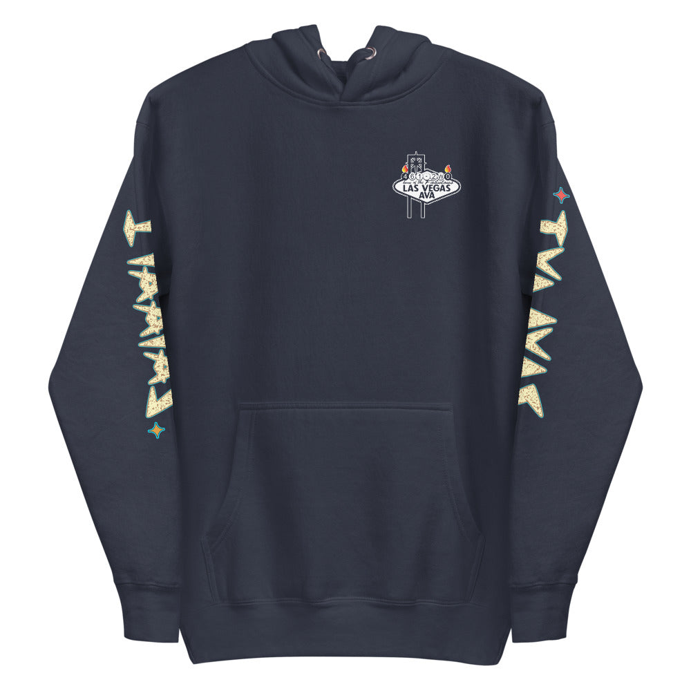 IYAAYAS Stardust Lights Casino Inspired Las Vegas AVA AMMO Unisex Premium Hoodie