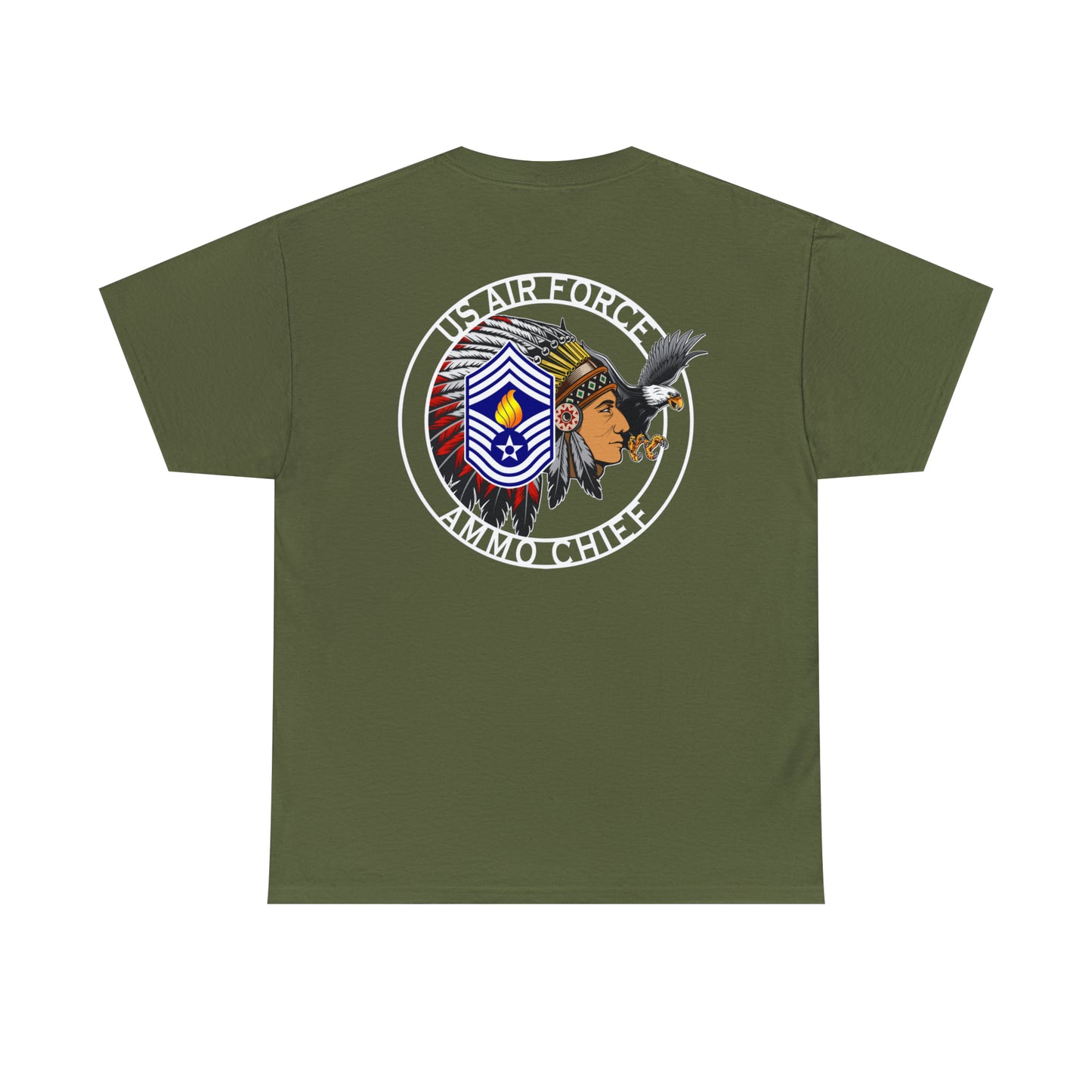 Patrick Henry Retired USAF AMMO Chief Unisex Heavy Cotton Tee