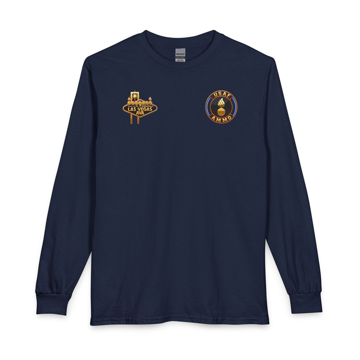 2027 Las Vegas USAF AMMO Bash Grim Reaper Snake Eyes Pisspots IYAAYAS Long Sleeve T-Shirt