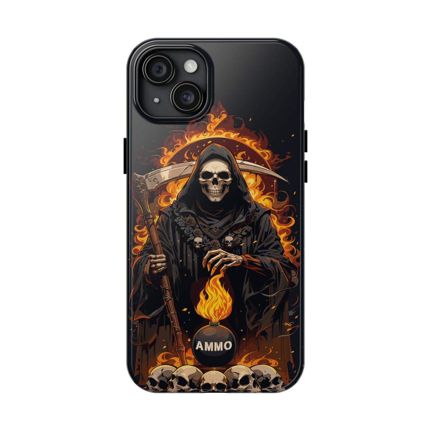 USAF AMMO Grim Reaper Pisspot Tough Phone Cases