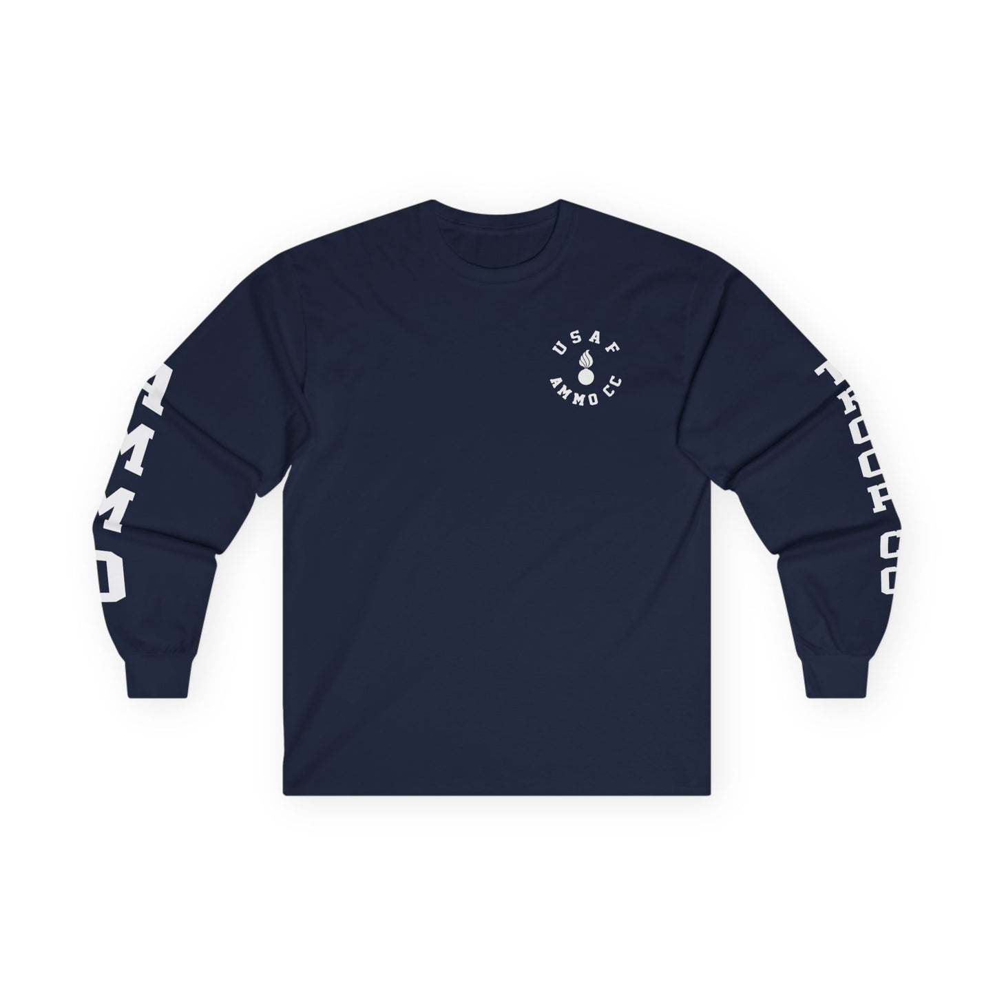 USAF AMMO Troop "CC" (Commander's Version) Dictionary Defintion and Meaning Mens Long Sleeve Cotton Shirt