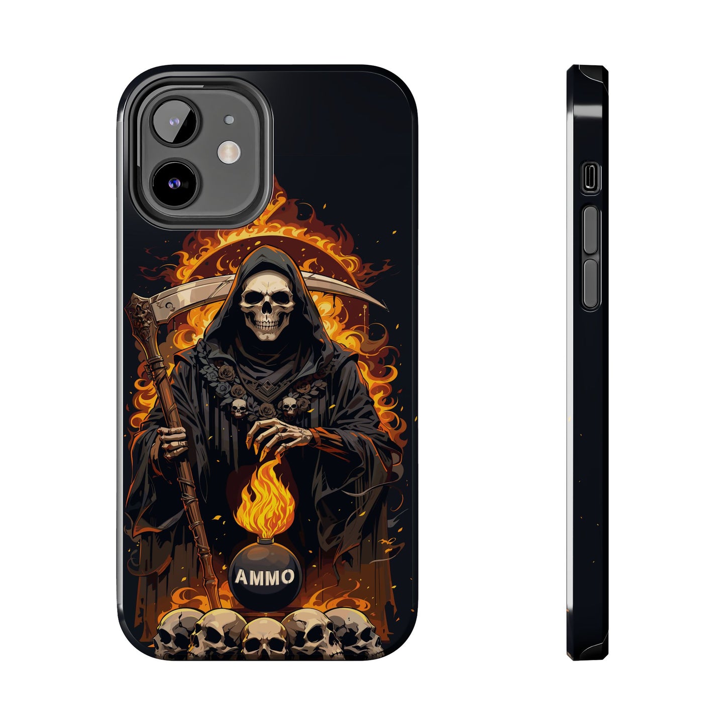 USAF AMMO Grim Reaper Pisspot Tough Phone Cases