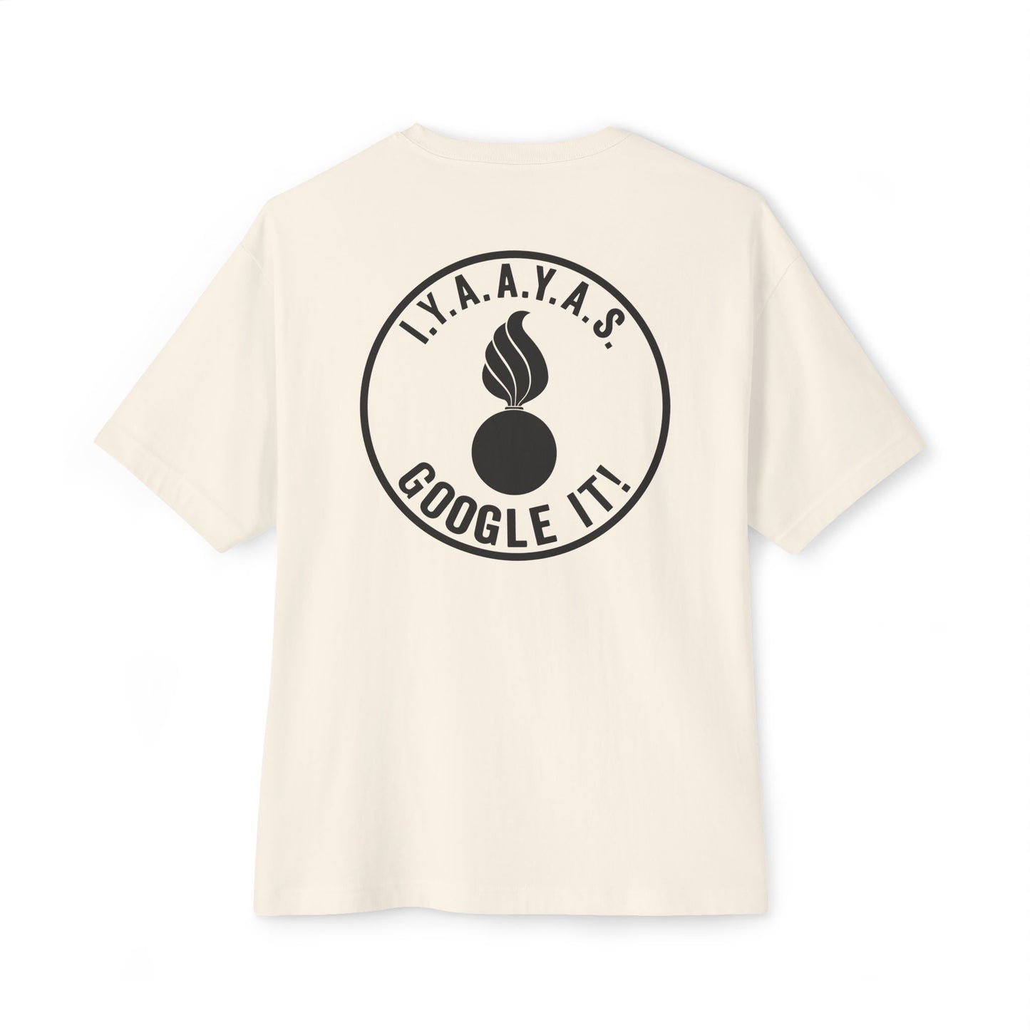 USAF AMMO IYAAYAS Google It With Pisspot Unisex Oversized Boxy Tee