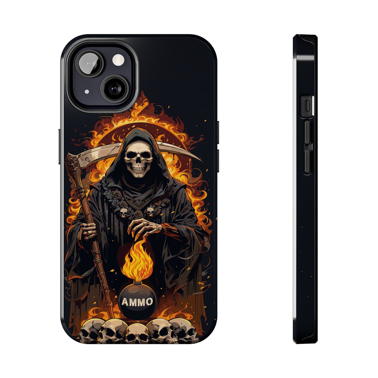 USAF AMMO Grim Reaper Pisspot Tough Phone Cases