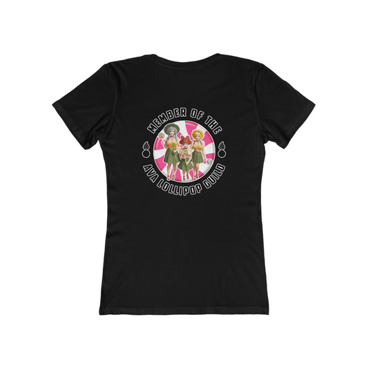 Member of the AVA Womens Lollipop Guild Women's The Boyfriend Tee