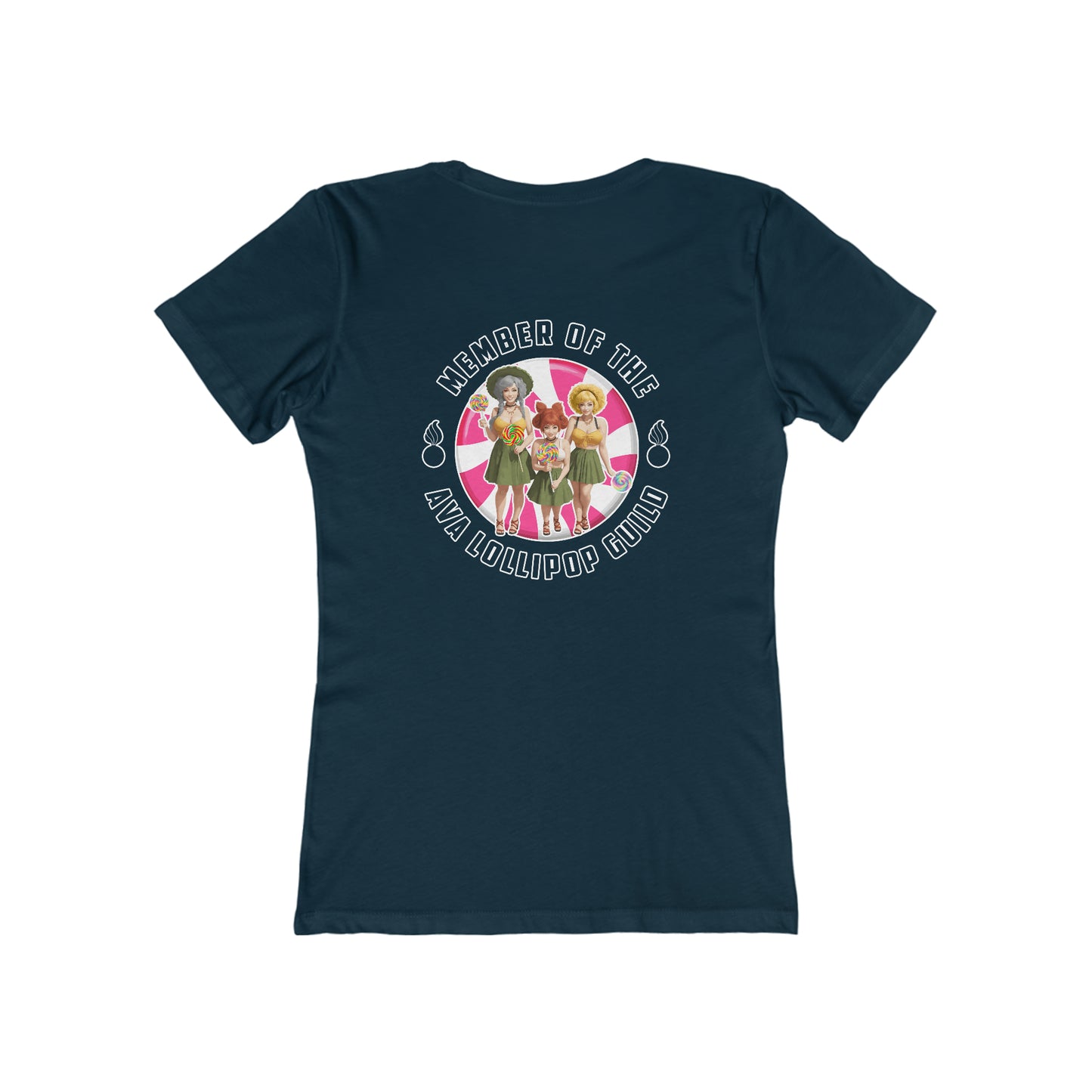 Member of the AVA Womens Lollipop Guild Women's The Boyfriend Tee