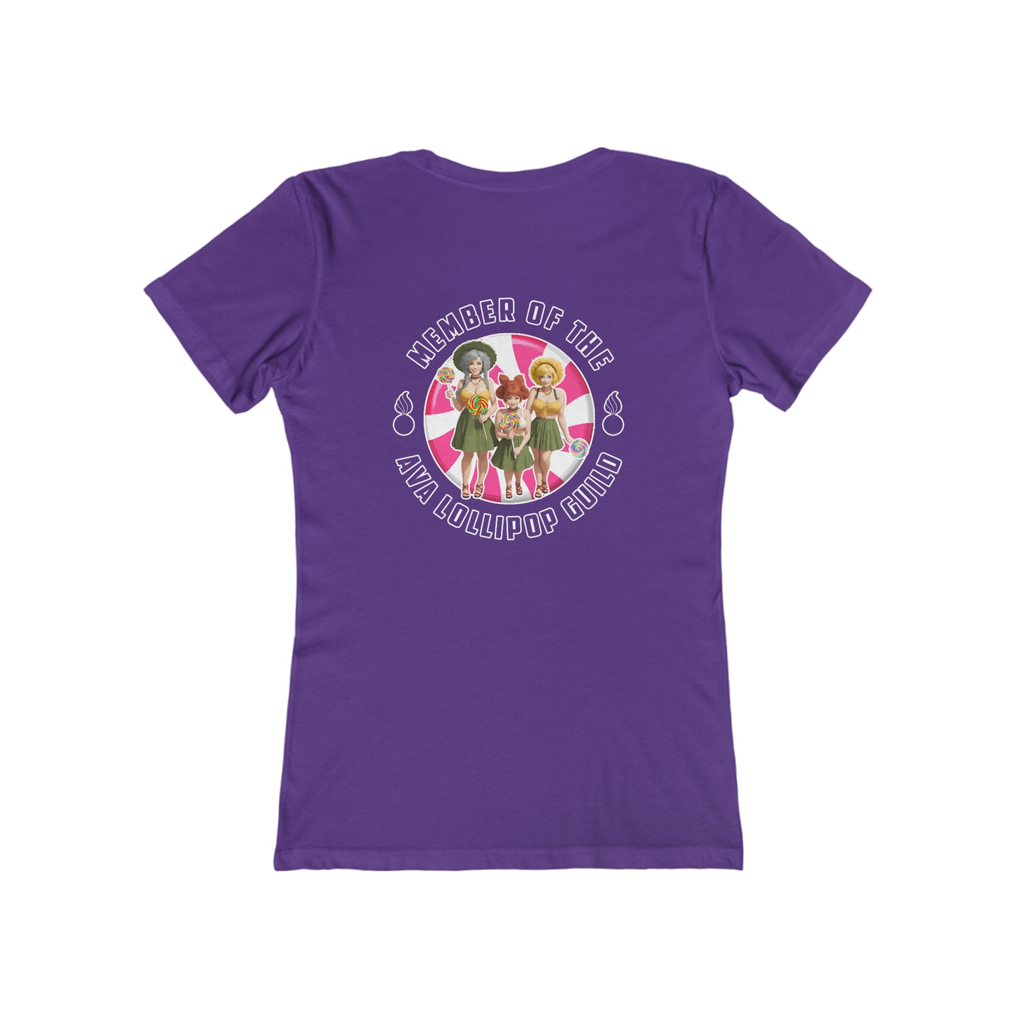 Member of the AVA Womens Lollipop Guild Women's The Boyfriend Tee