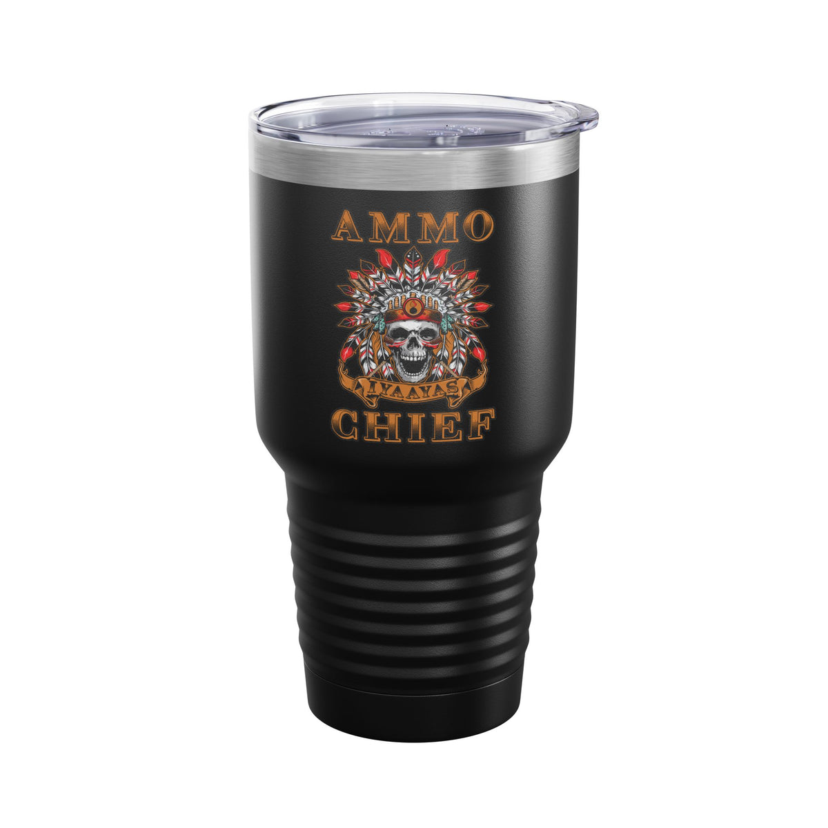 AMMO Chief Skull Headdress Tundra Tumbler, 30oz