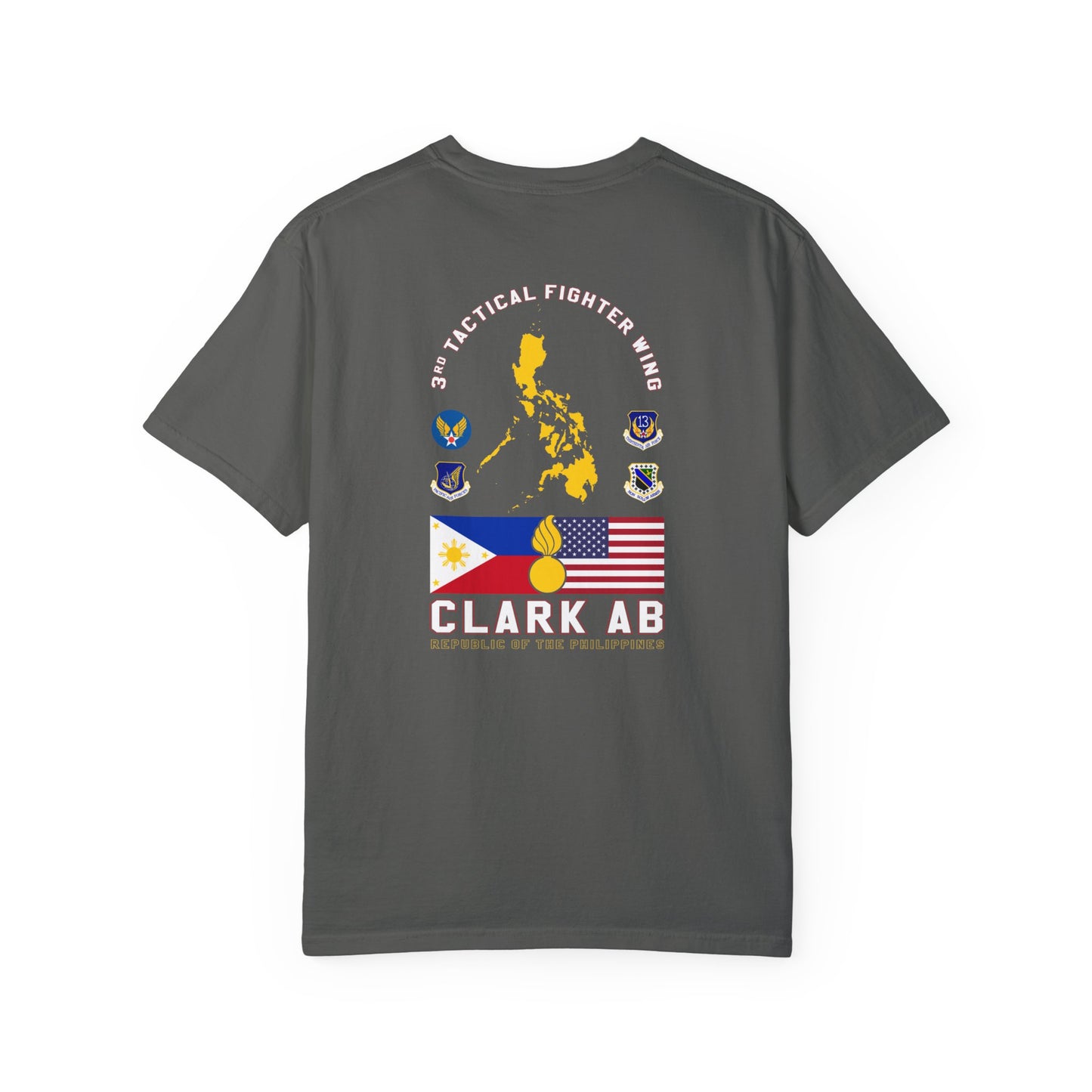 Clark AB AMMO Shirt With Patches Unisex Garment-Dyed T-shirt