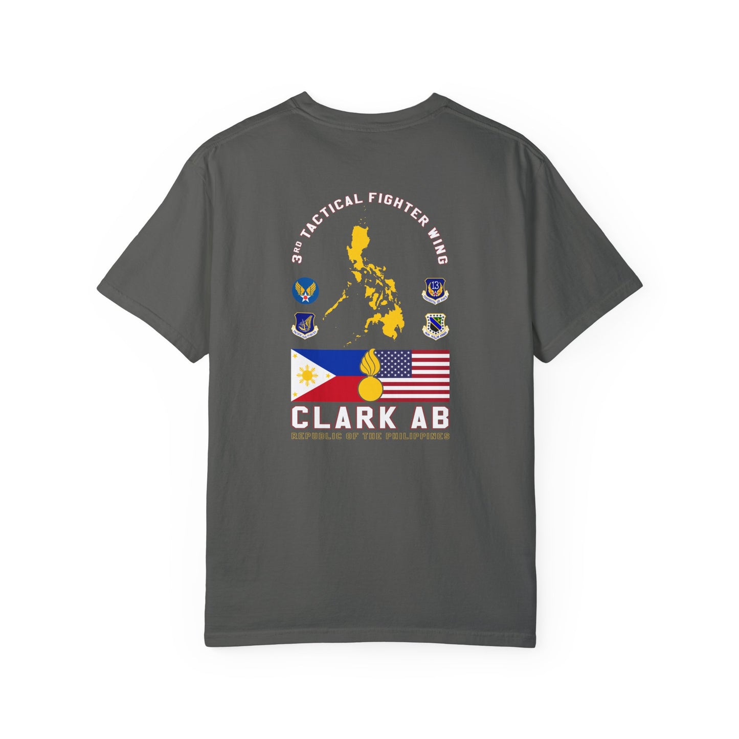 Clark AB AMMO Shirt With Patches Unisex Garment-Dyed T-shirt