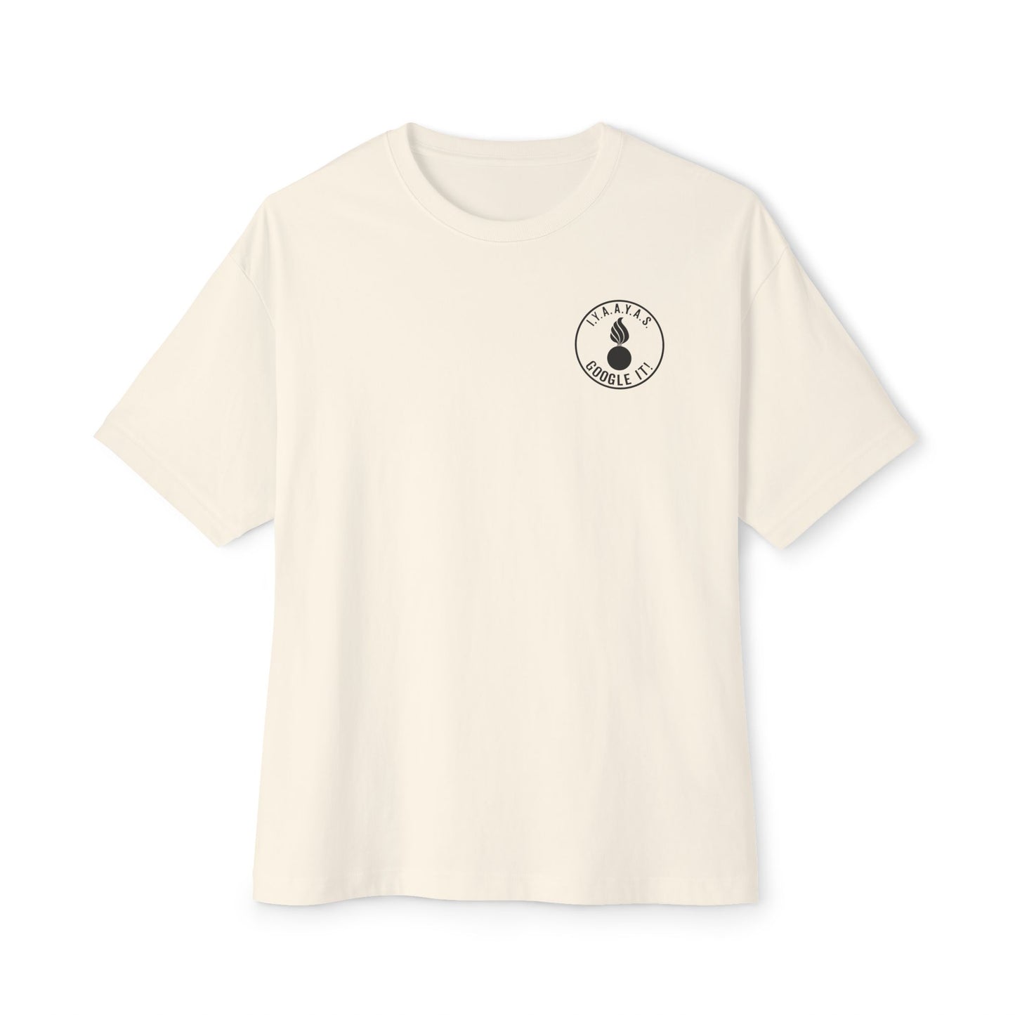 USAF AMMO IYAAYAS Google It With Pisspot Unisex Oversized Boxy Tee