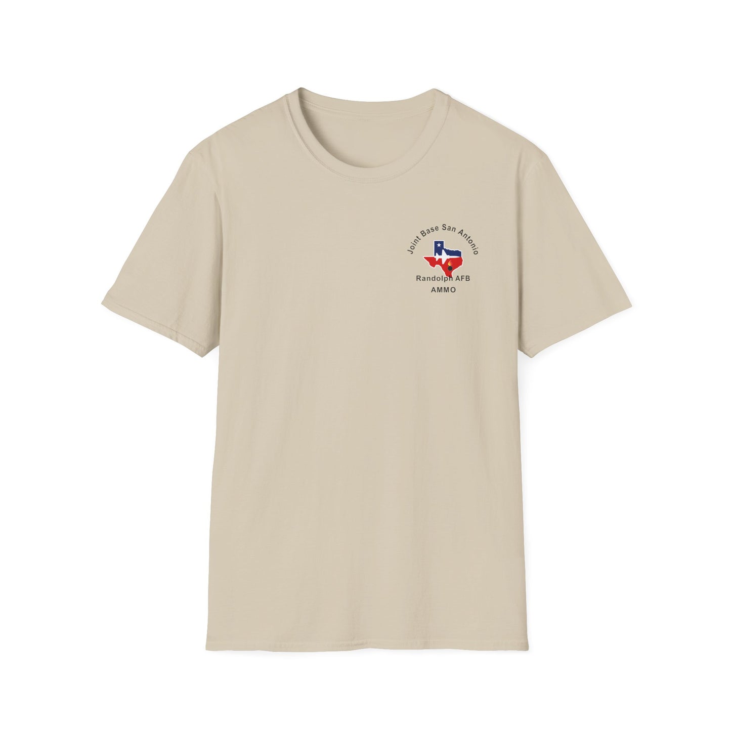 Randolph AFB AMMO Light Color Morale Unisex Softstyle T-Shirt