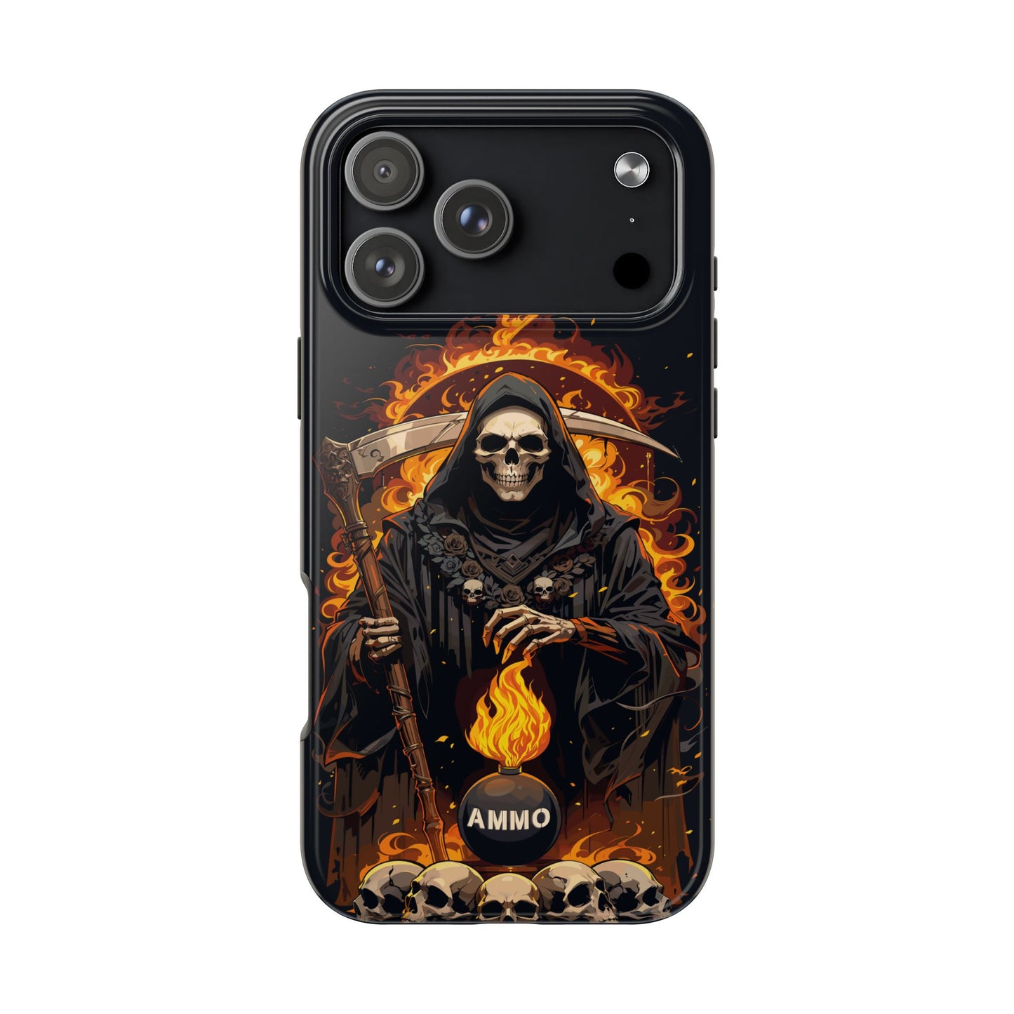 USAF AMMO Grim Reaper Pisspot Tough Phone Cases