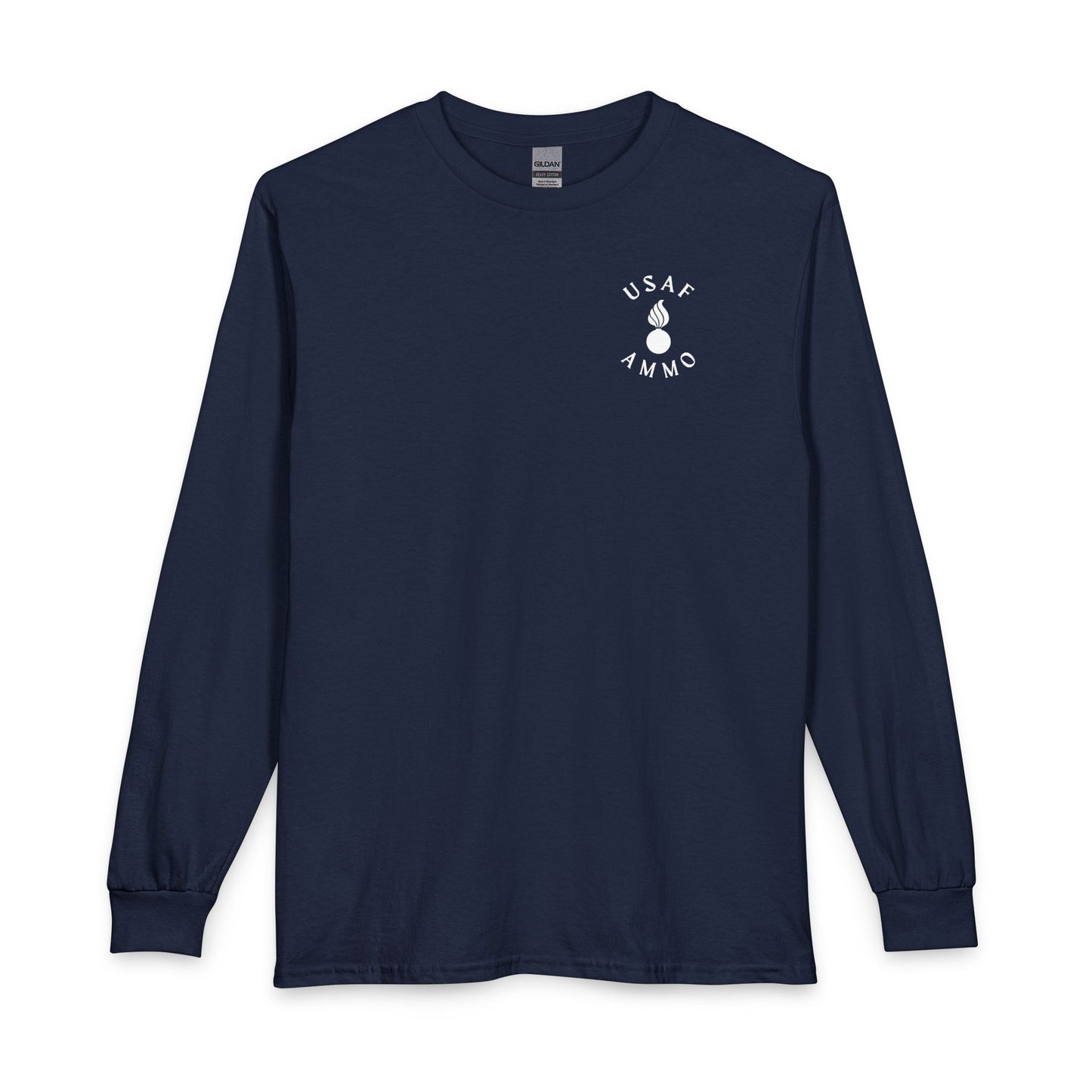 USAF AMMO Troop Crossed With An Octopus Middle Finger Version Unisex Long Sleeve T-Shirt