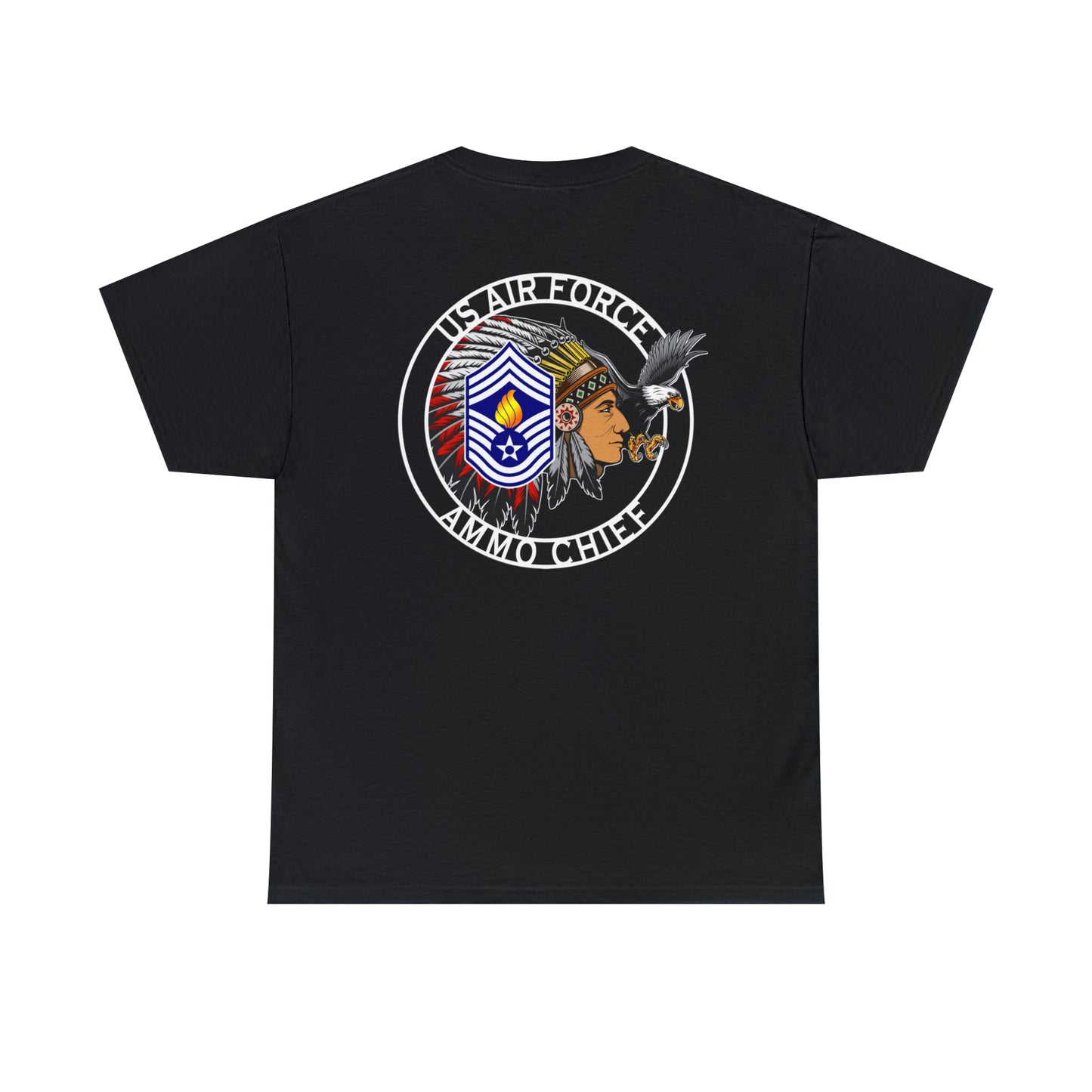 Patrick Henry Retired USAF AMMO Chief Unisex Heavy Cotton Tee