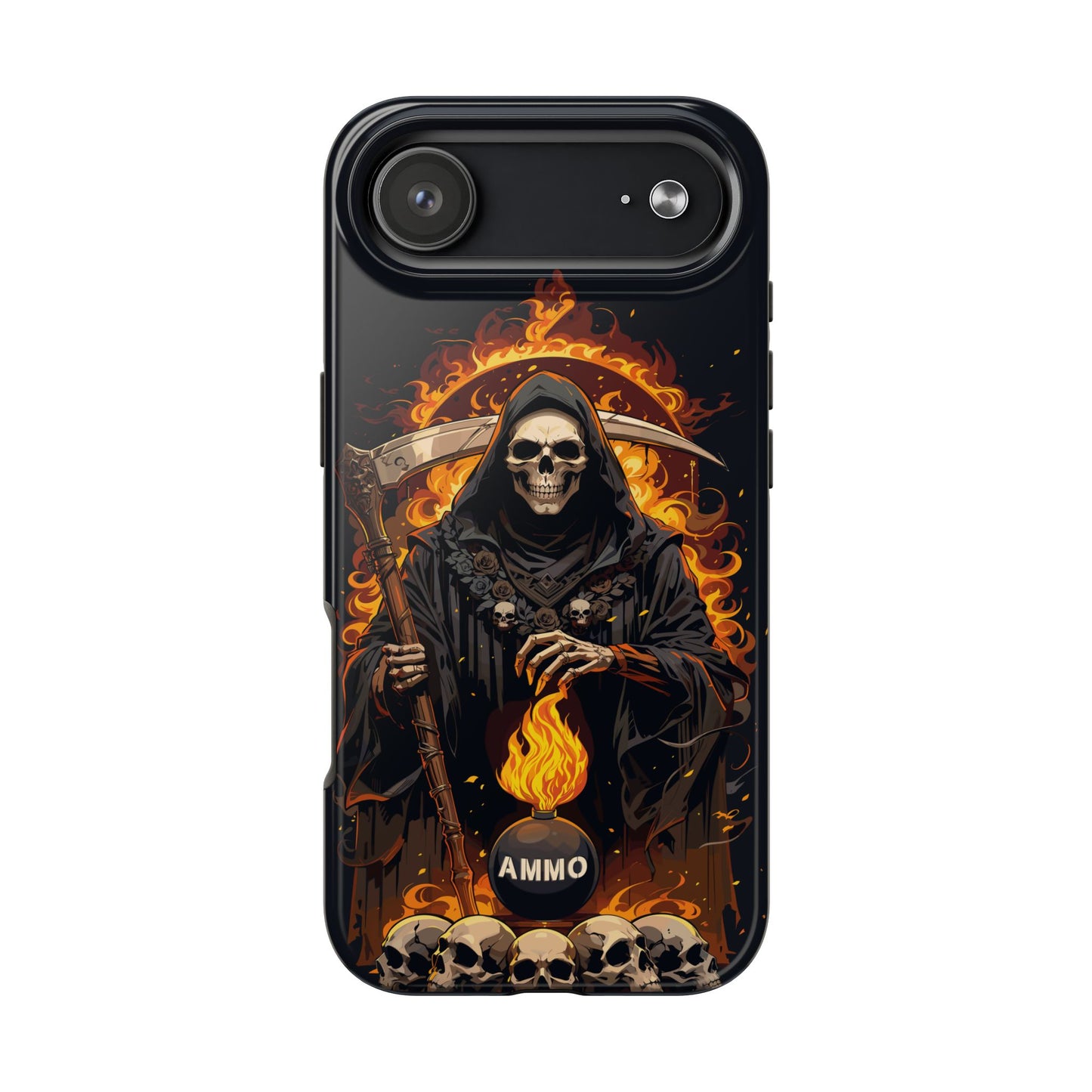 USAF AMMO Grim Reaper Pisspot Tough Phone Cases