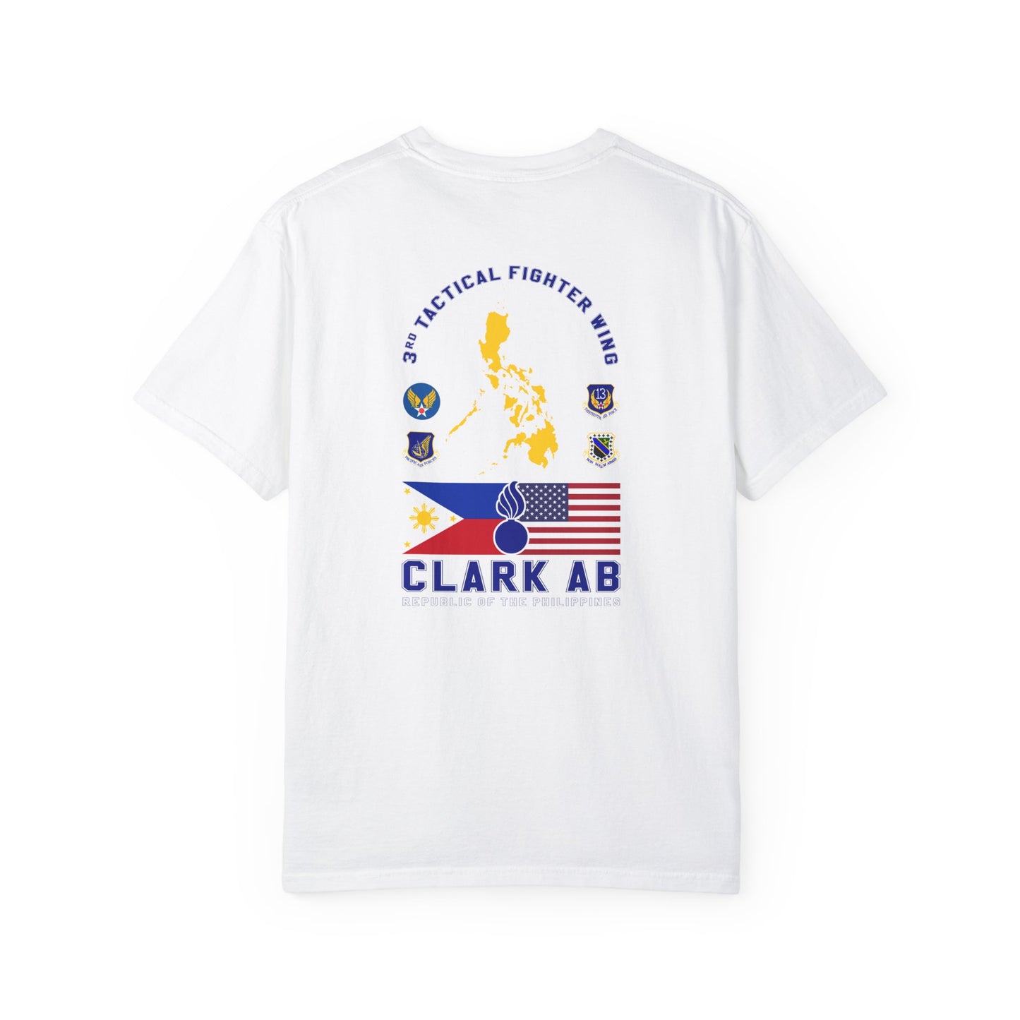 Clark AB AMMO Shirt With Patches Unisex Garment-Dyed T-shirt