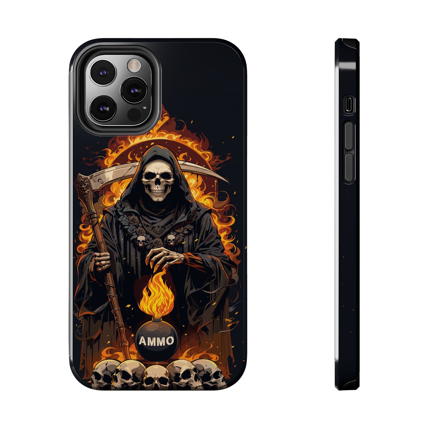 USAF AMMO Grim Reaper Pisspot Tough Phone Cases