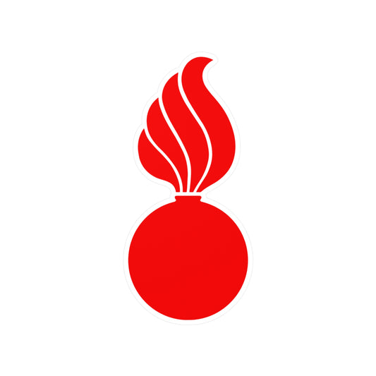 All Red USAF AMMO Pisspot Kiss-Cut Vinyl Decals