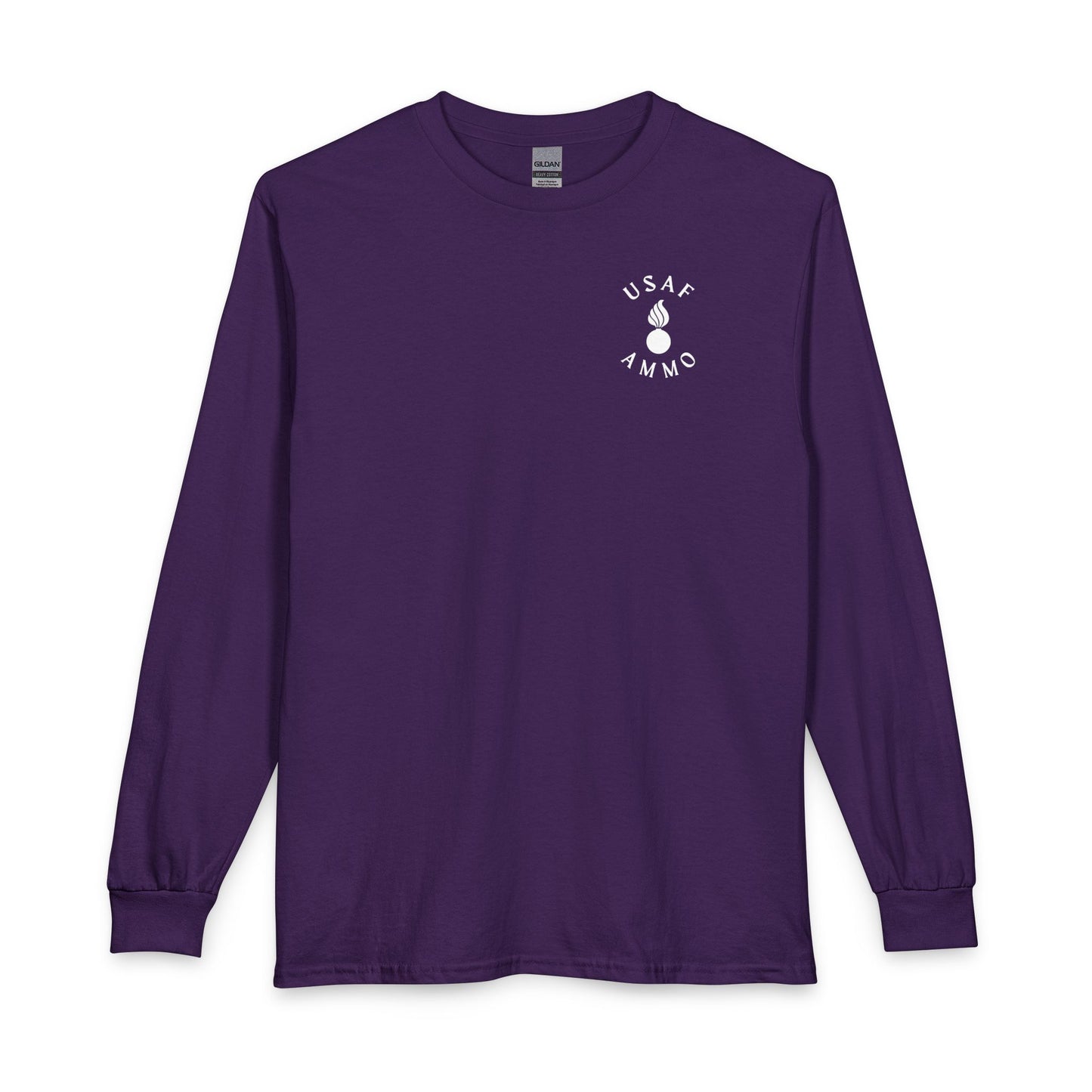 USAF AMMO Troop Crossed With An Octopus Middle Finger Version Unisex Long Sleeve T-Shirt