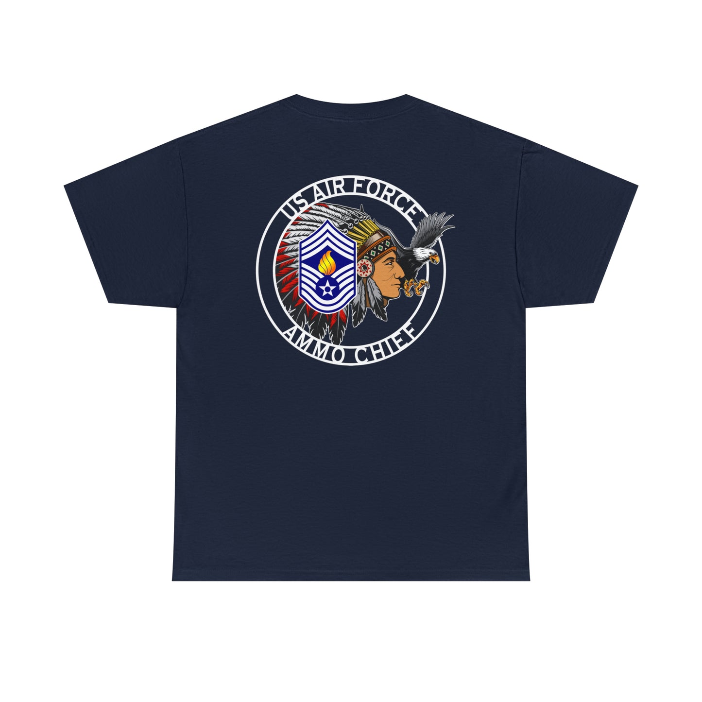 Patrick Henry Retired USAF AMMO Chief Unisex Heavy Cotton Tee