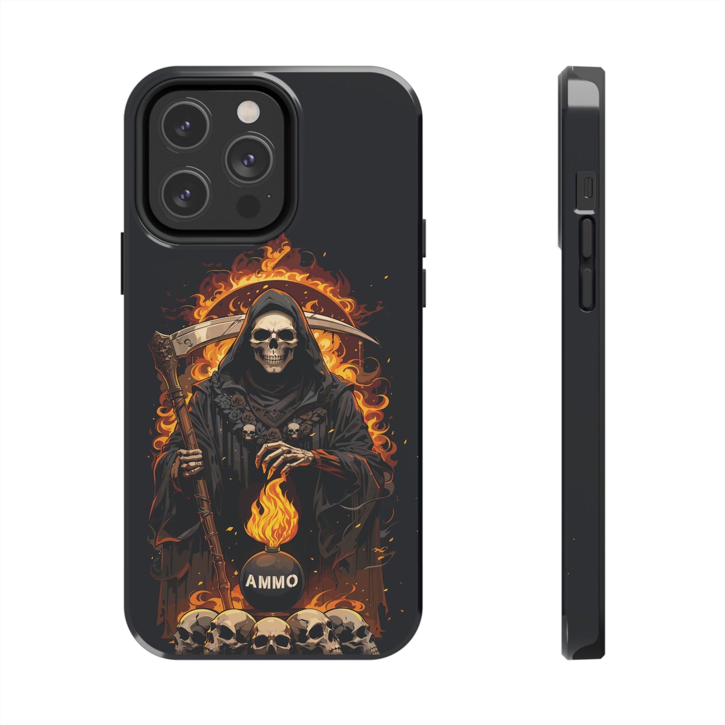 USAF AMMO Grim Reaper Pisspot Tough Phone Cases