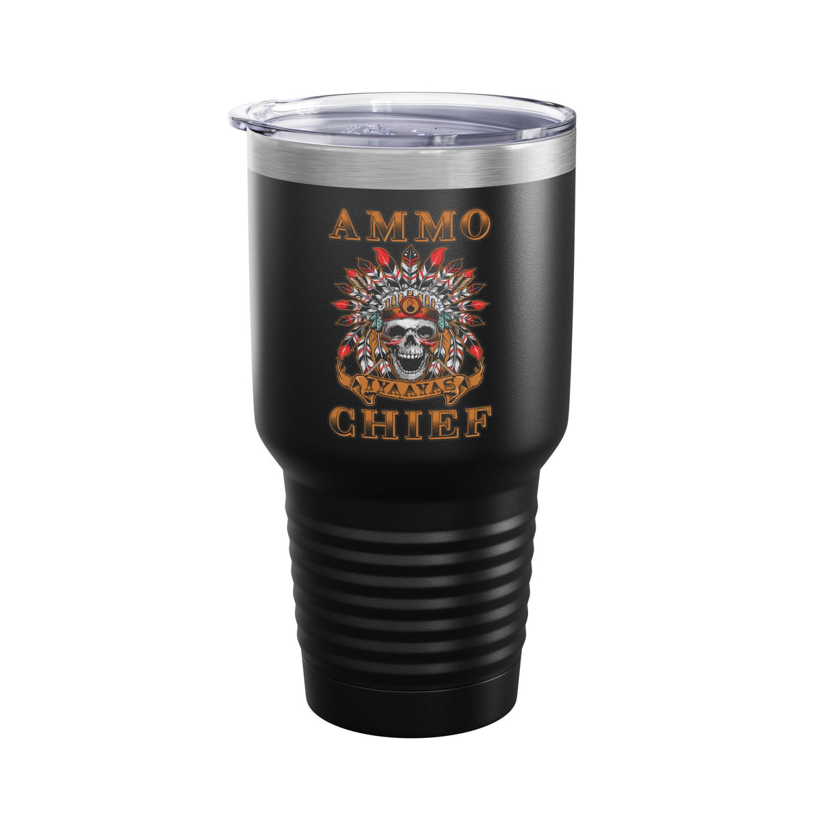 AMMO Chief Skull Headdress Tundra Tumbler, 30oz