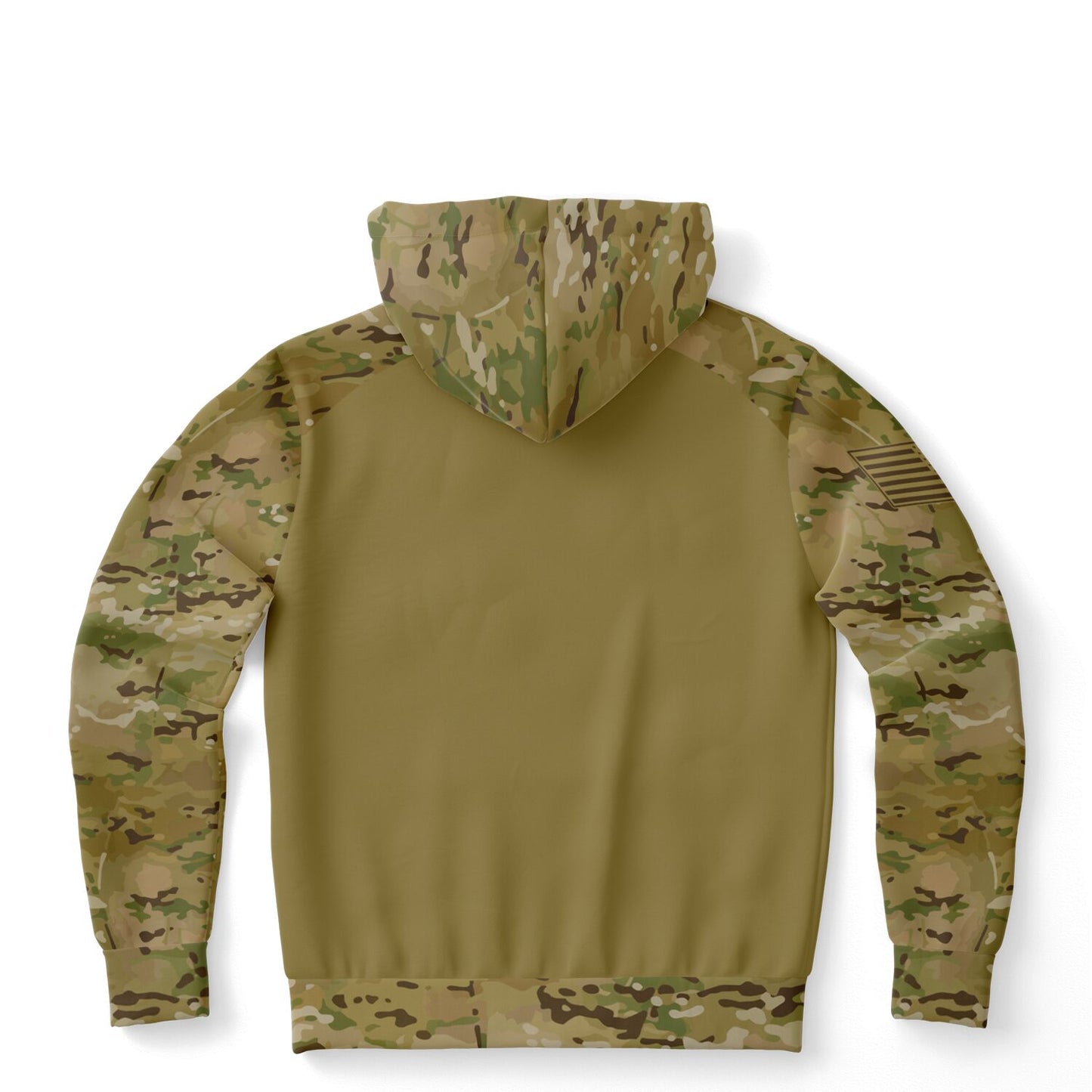 OCP Pattern American Flag Right Sleeve Stars Forward Style Fashion Hoodie - All Over Print