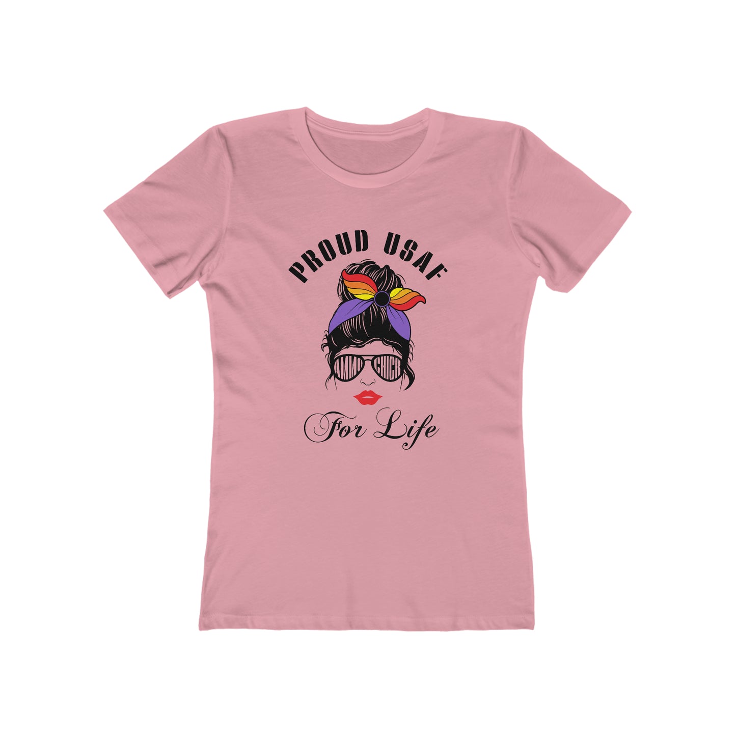 USAF AMMO Chick Women's The Boyfriend Tee