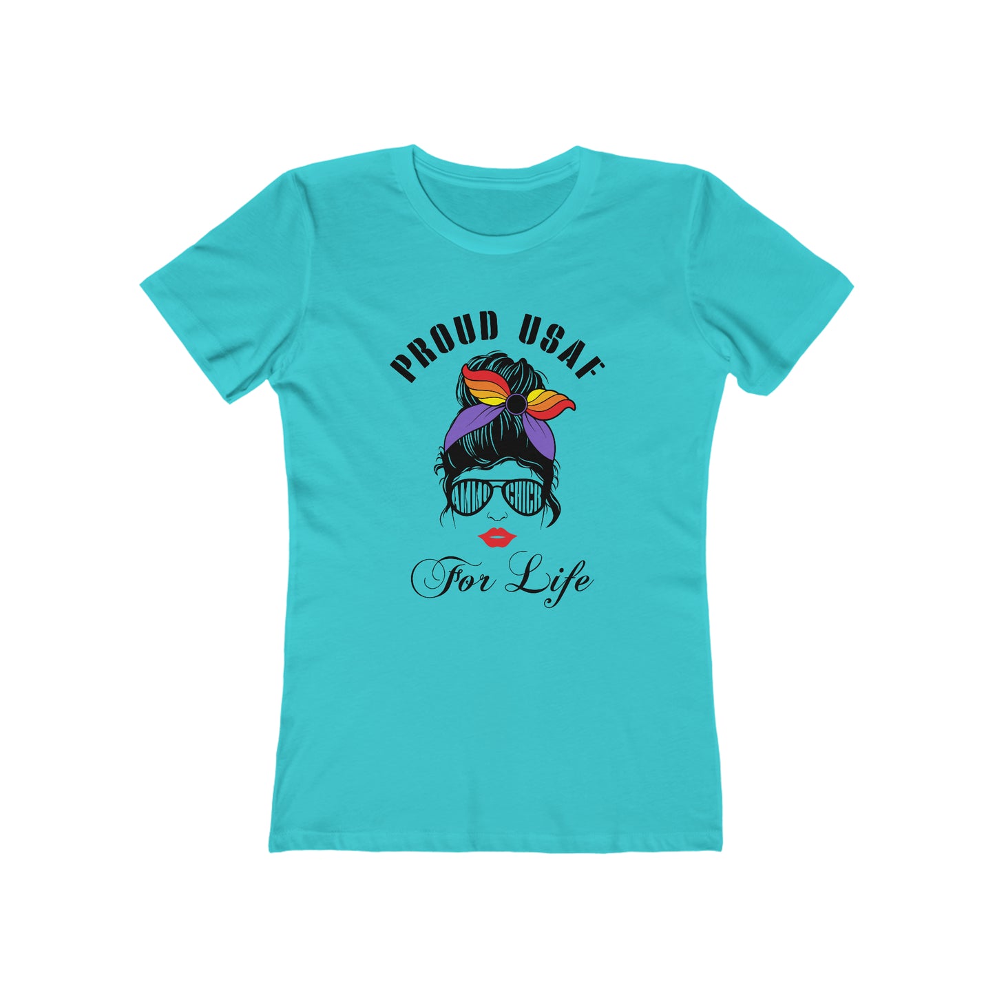 USAF AMMO Chick Women's The Boyfriend Tee