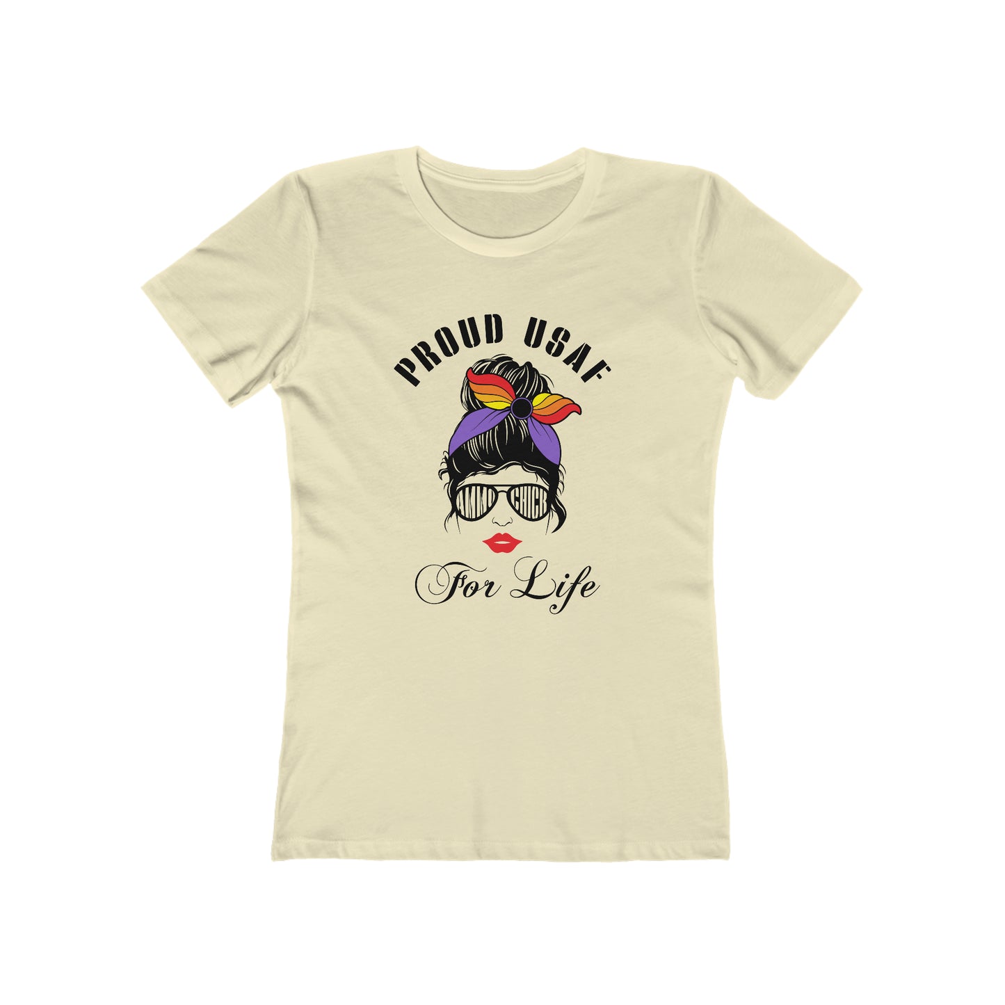 USAF AMMO Chick Women's The Boyfriend Tee