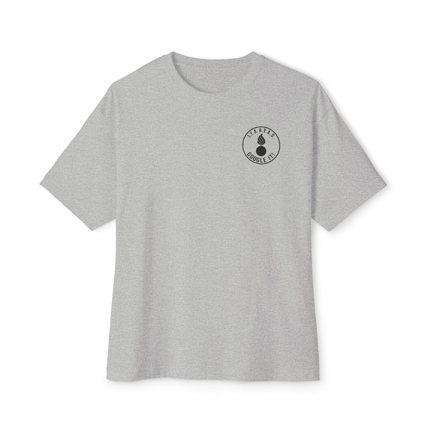 USAF AMMO IYAAYAS Google It With Pisspot Unisex Oversized Boxy Tee
