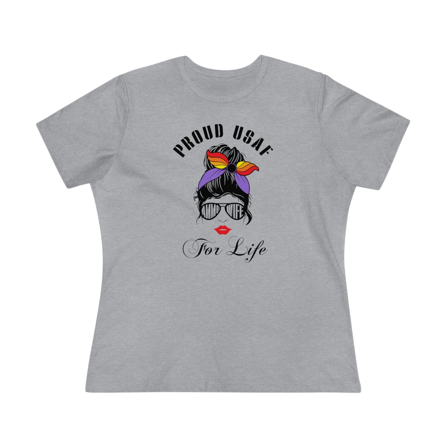 Proud USAF AMMO Wife Women's Premium Tee