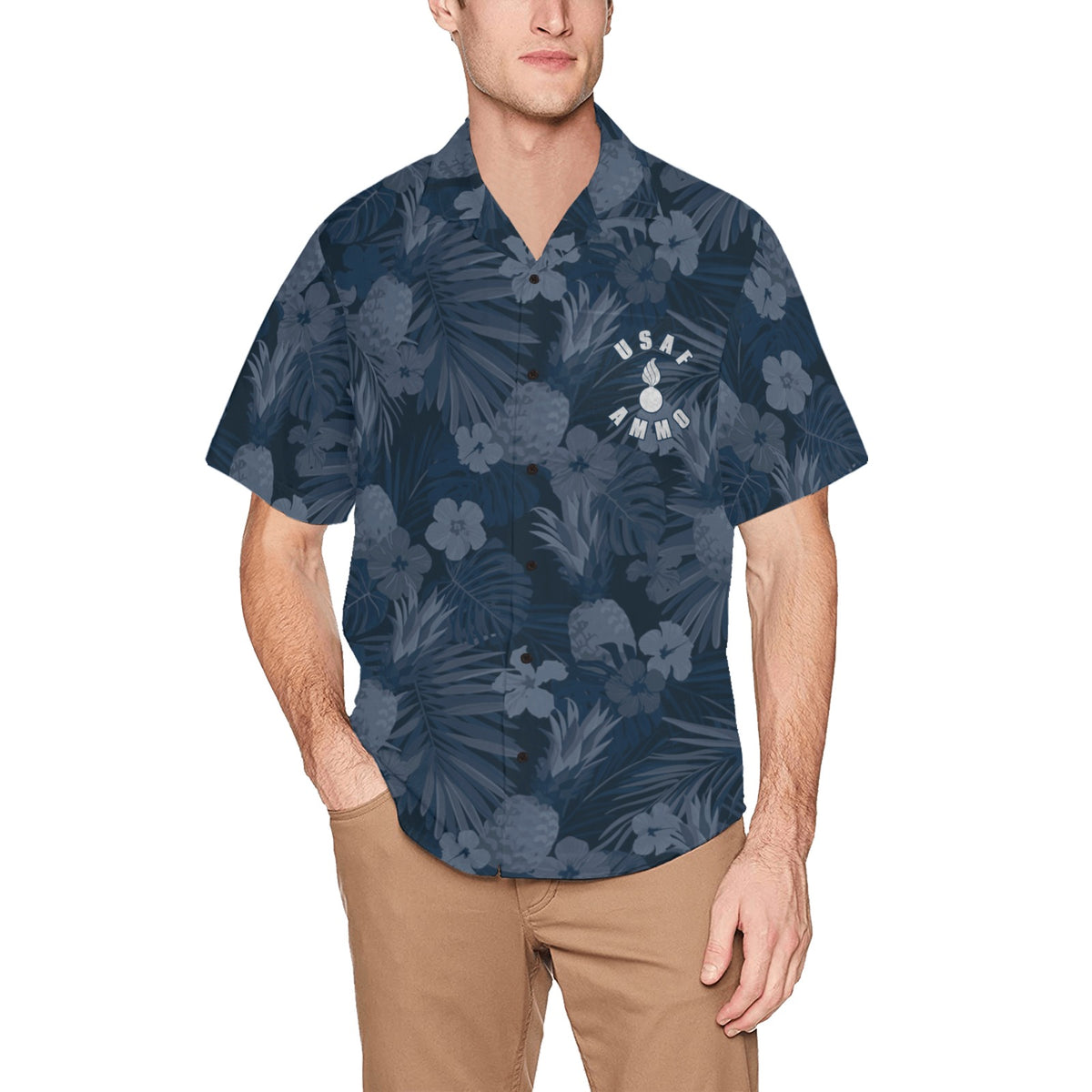 USAF AMMO JASSM JSOW Iran Frigate I'd Hit That Hawaiian Shirt With Left Chest Pocket