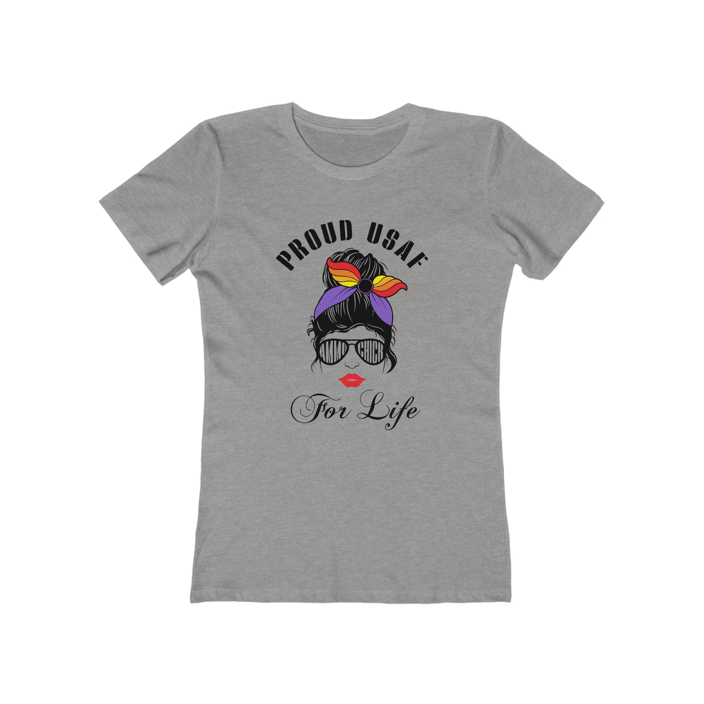 USAF AMMO Chick Women's The Boyfriend Tee