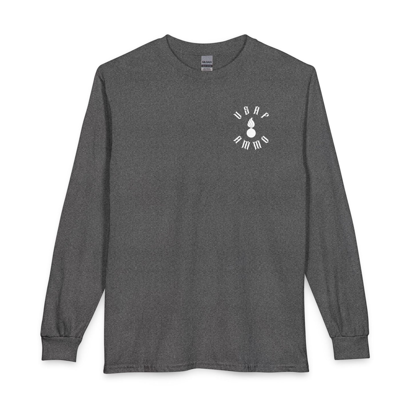 USAF AMMO Grim Reaper Pisspots AF Vector Logo Las Vegas AVA 2026 Unisex Long Sleeve T-Shirt