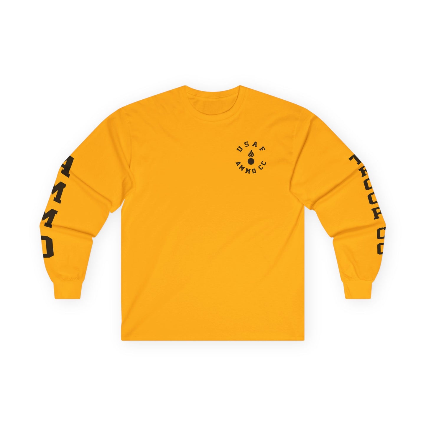 USAF AMMO Troop "CC" (Commander's Version) Dictionary Defintion and Meaning Mens Long Sleeve Cotton Shirt